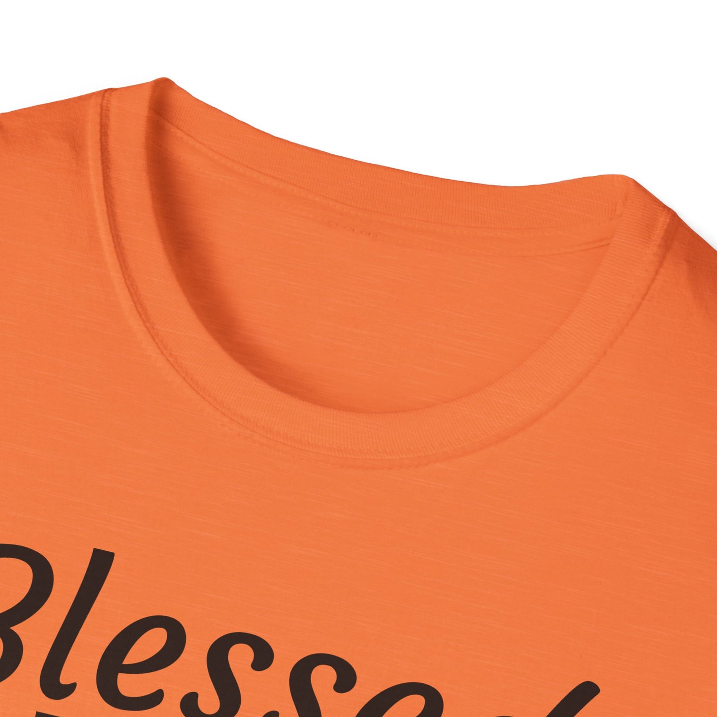 Blessed by God Unisex Softstyle T-Shirt - Faith, Marriage, Protection, Spiritual Gift, Christian Apparel