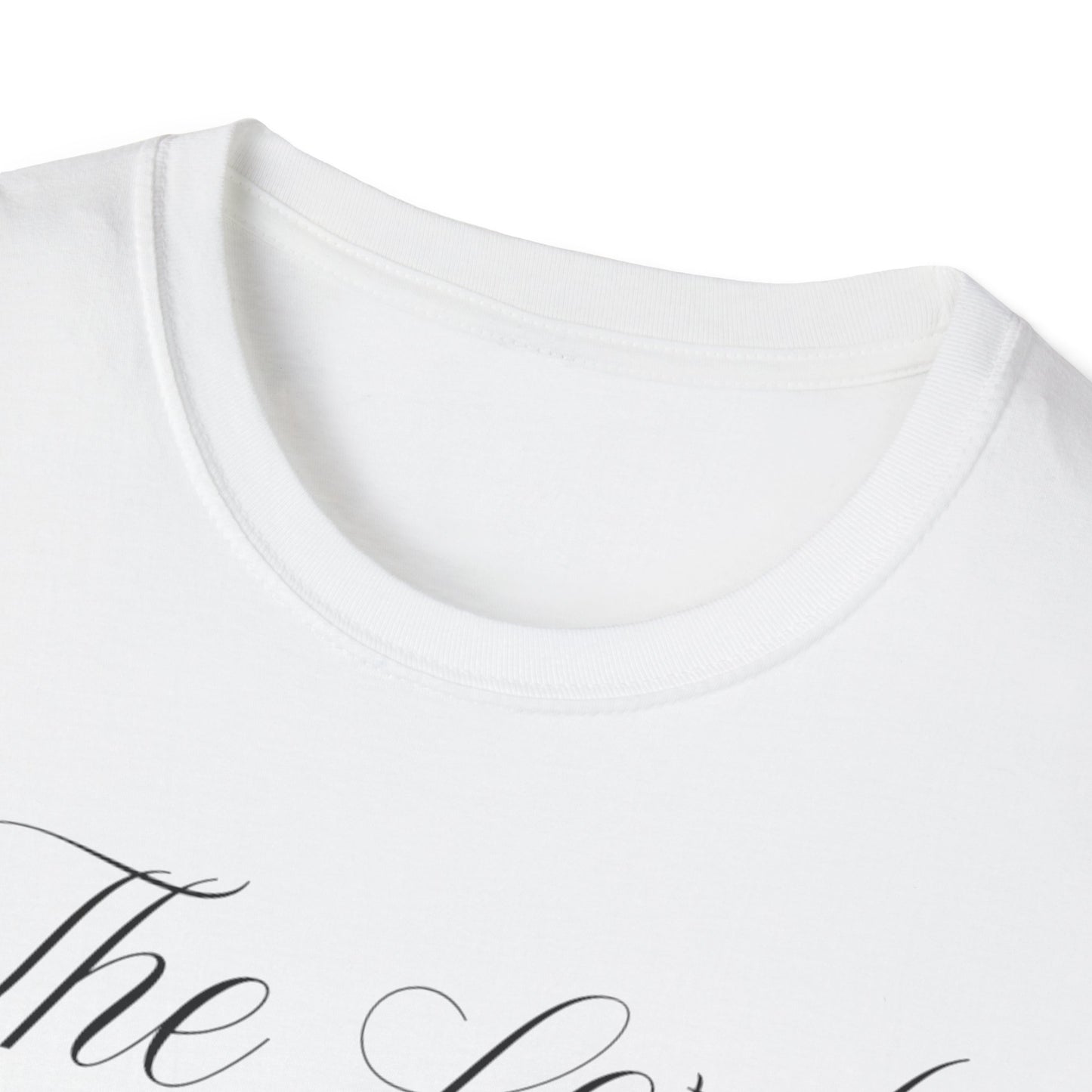 The Lord Is My Shepherd Unisex Softstyle T-Shirt - Faith-Inspired Apparel