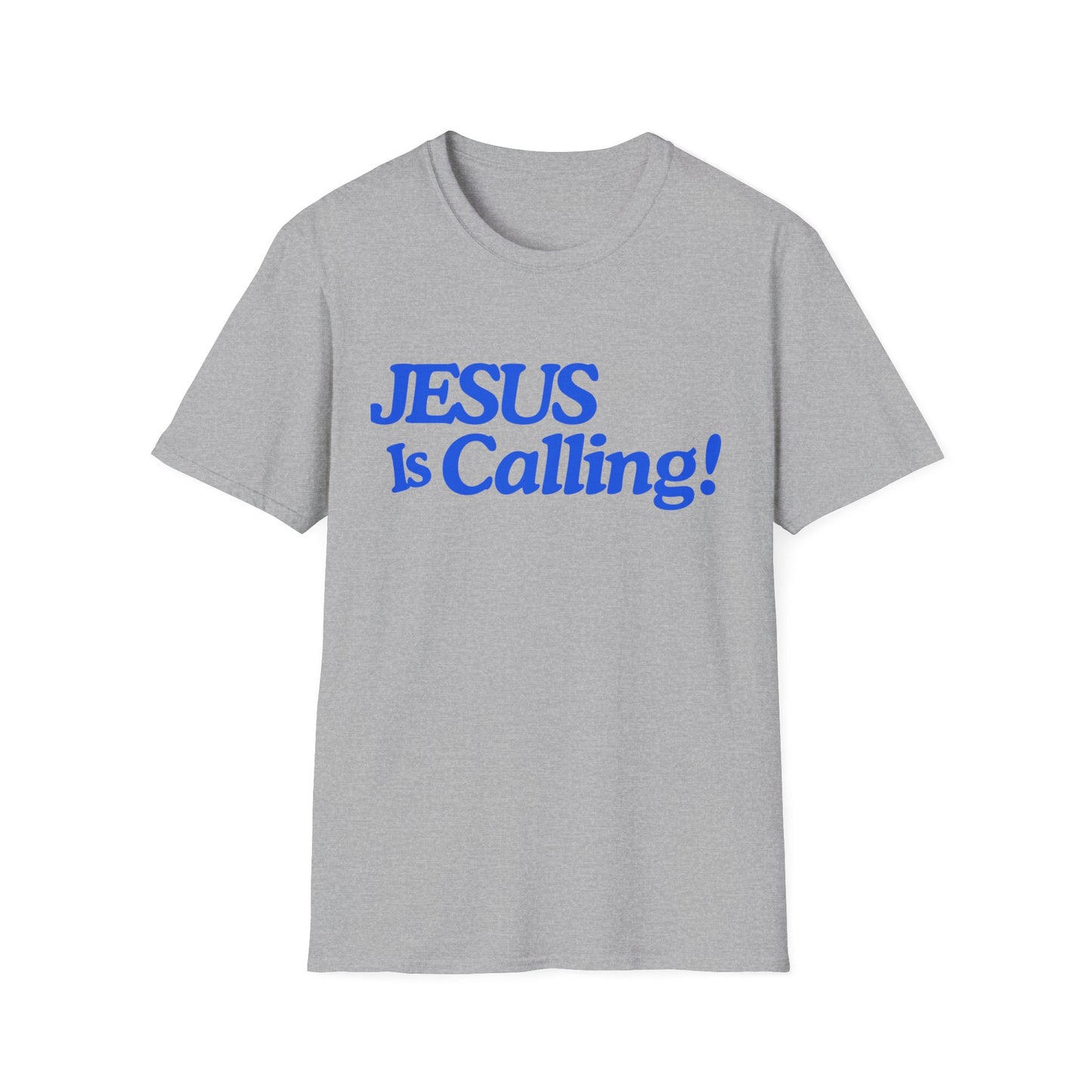 Inspirational Jesus Is Calling Unisex Softstyle T-Shirt