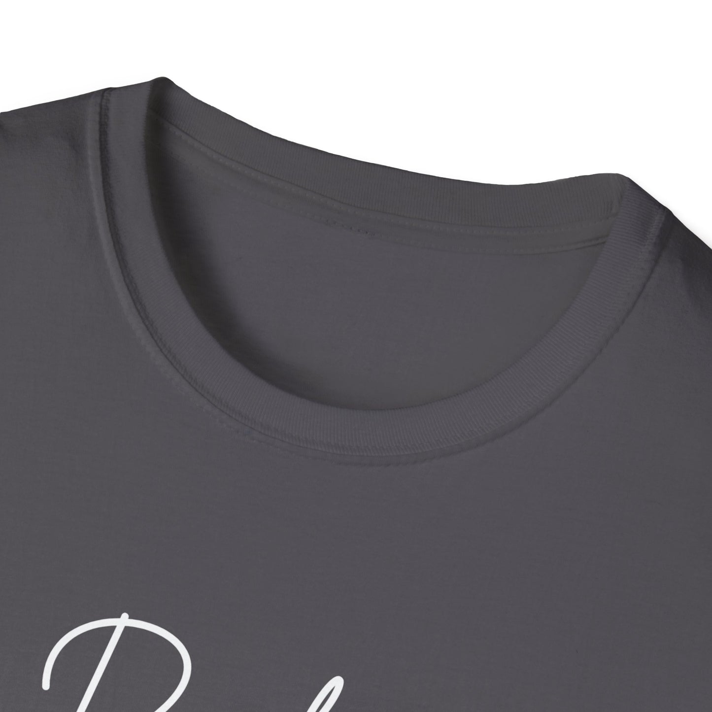 Inspirational Unisex Softstyle T-Shirt - 'I Believe' Faith Design