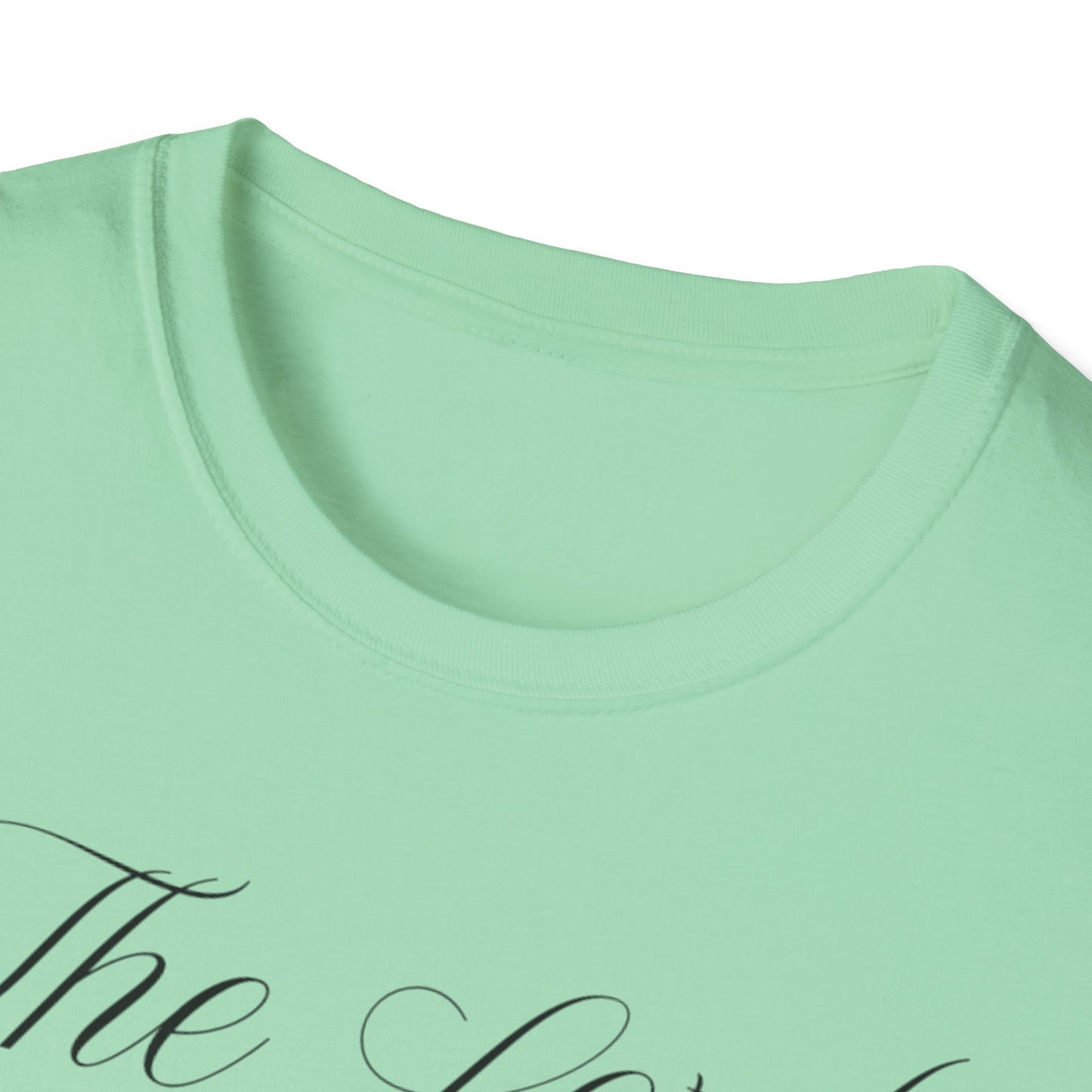 The Lord Is My Shepherd Unisex Softstyle T-Shirt - Faith-Inspired Apparel