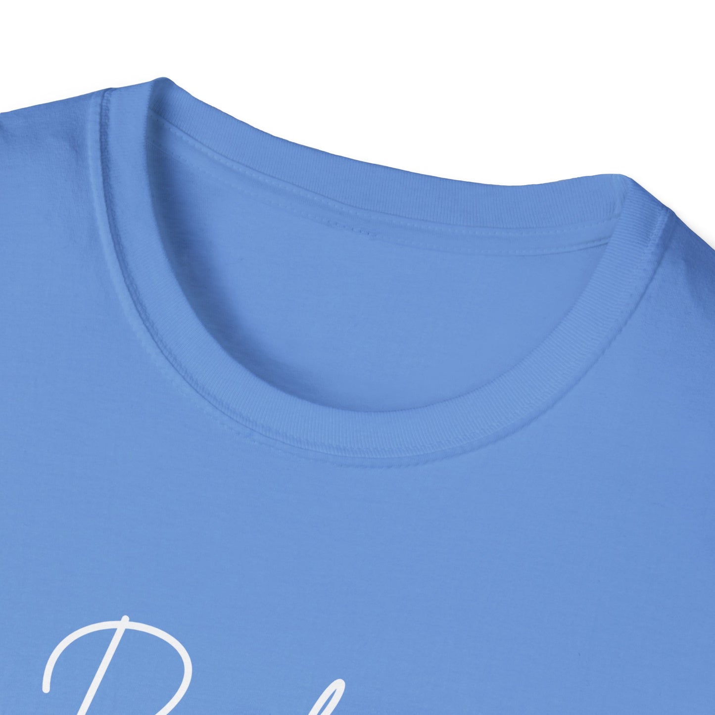 Inspirational Unisex Softstyle T-Shirt - 'I Believe' Faith Design