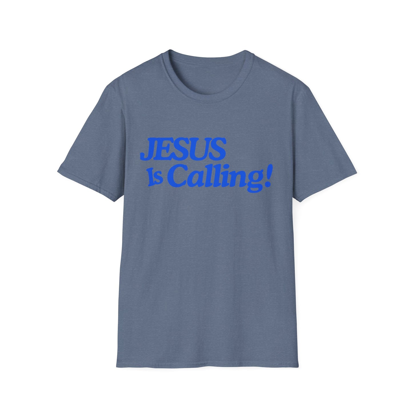 Inspirational Jesus Is Calling Unisex Softstyle T-Shirt