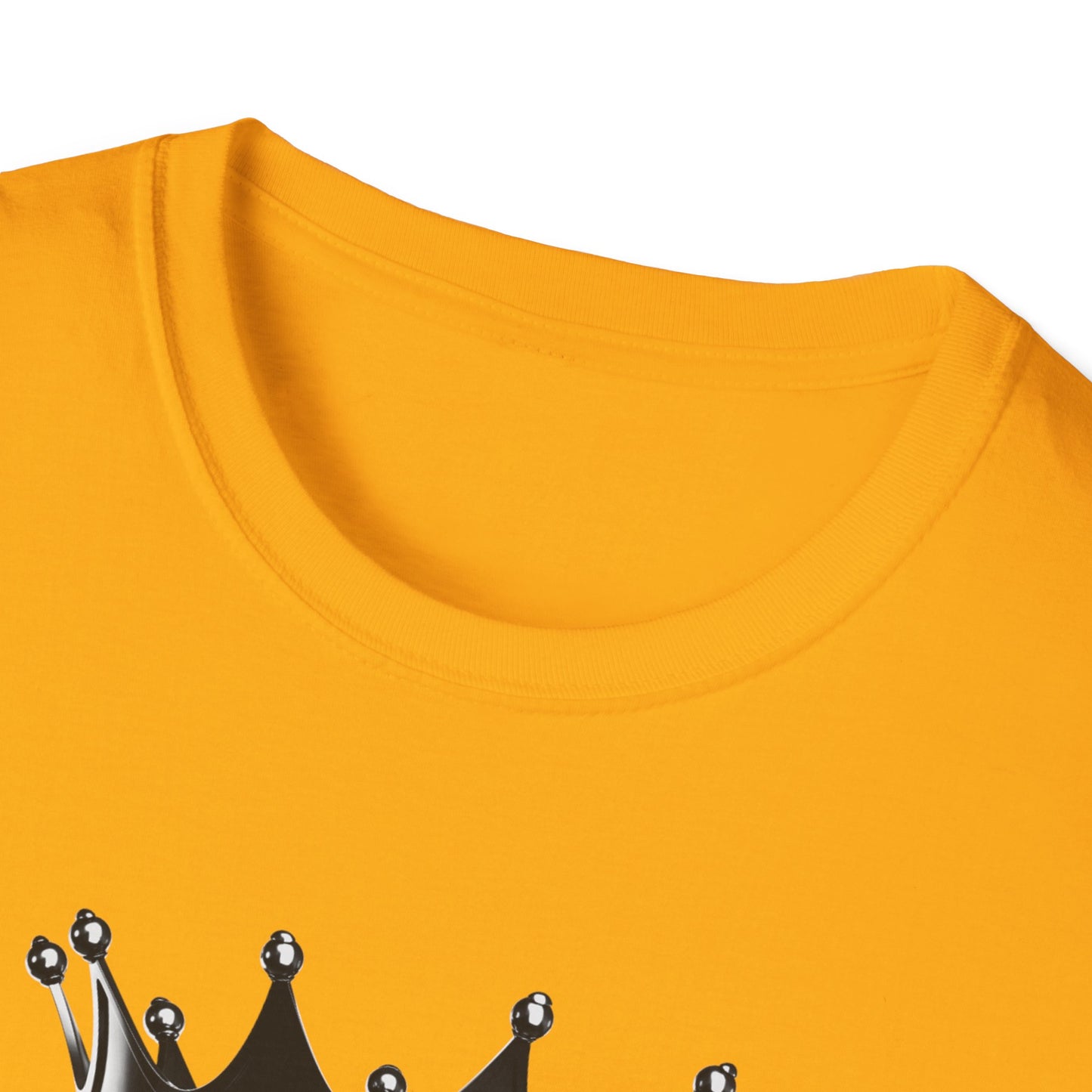 Empowering Crown T-Shirt - Unisex Softstyle Tee with Inspirational Quote
