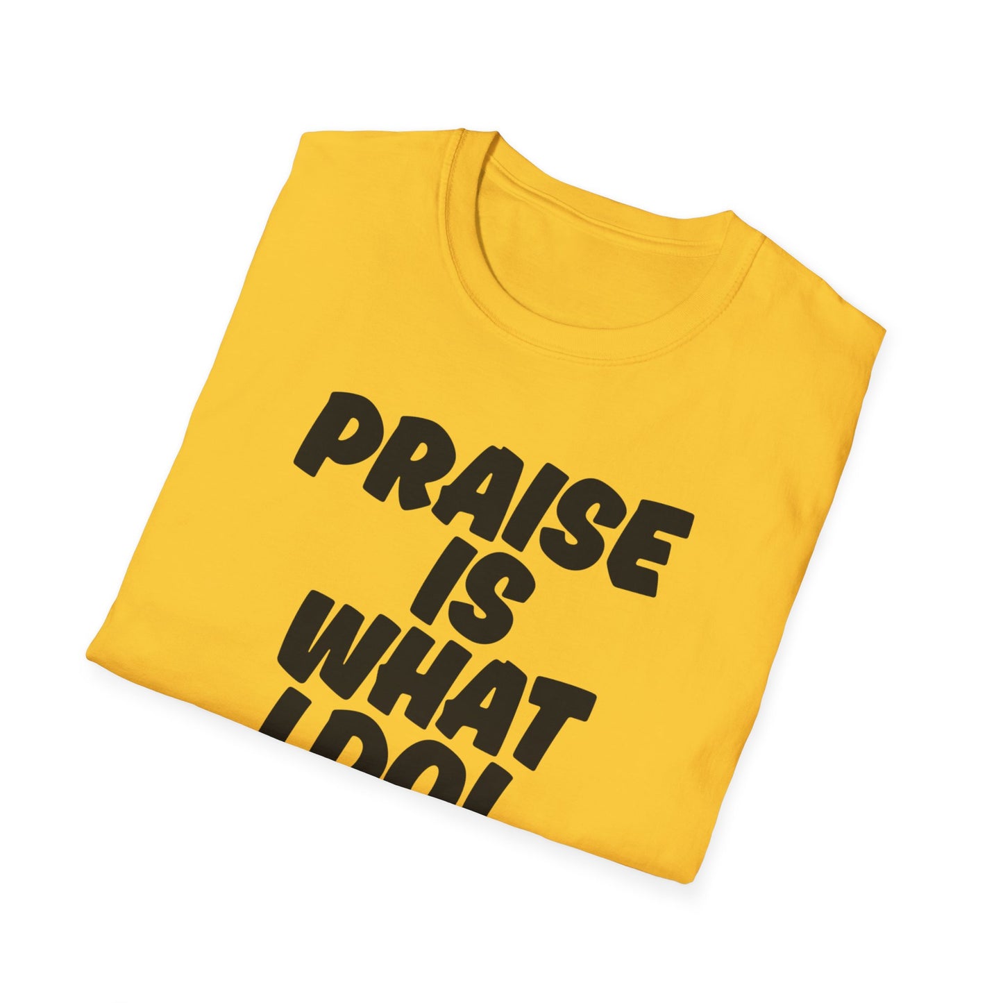 Inspirational Unisex T-Shirt - 'Praise Is What I Do!'
