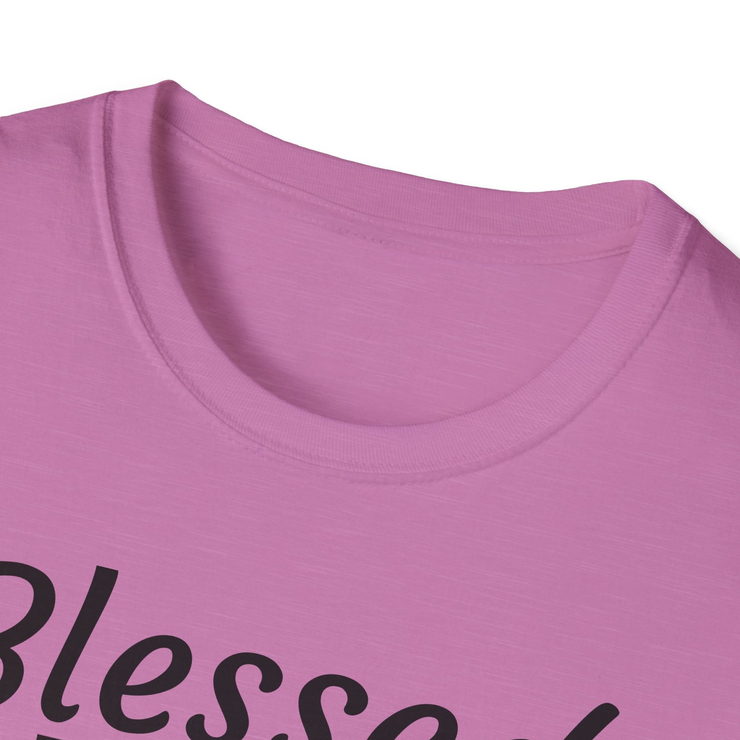 Blessed by God Unisex Softstyle T-Shirt - Faith, Marriage, Protection, Spiritual Gift, Christian Apparel