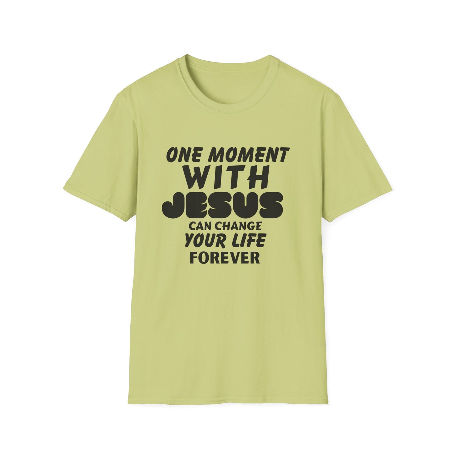 One Moment With Jesus T-Shirt - Softstyle Unisex Tee