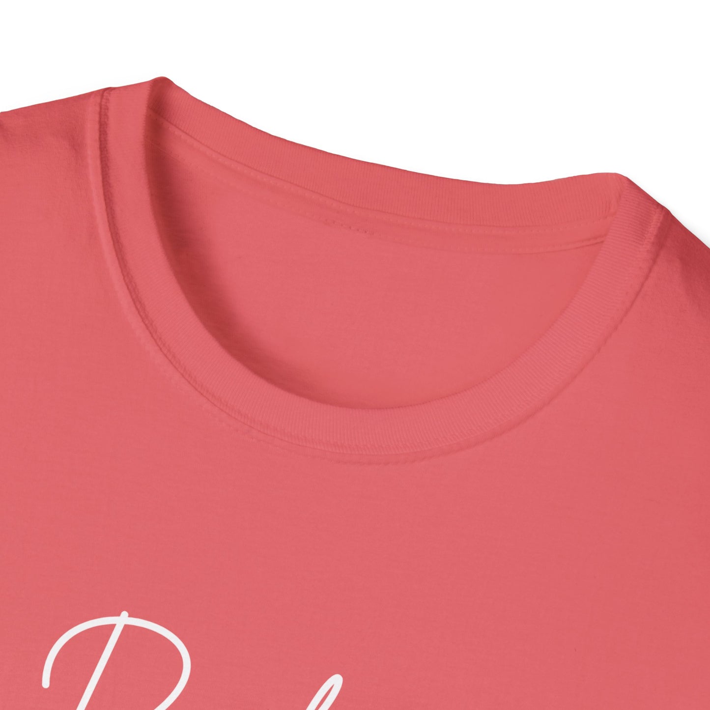 Inspirational Unisex Softstyle T-Shirt - 'I Believe' Faith Design