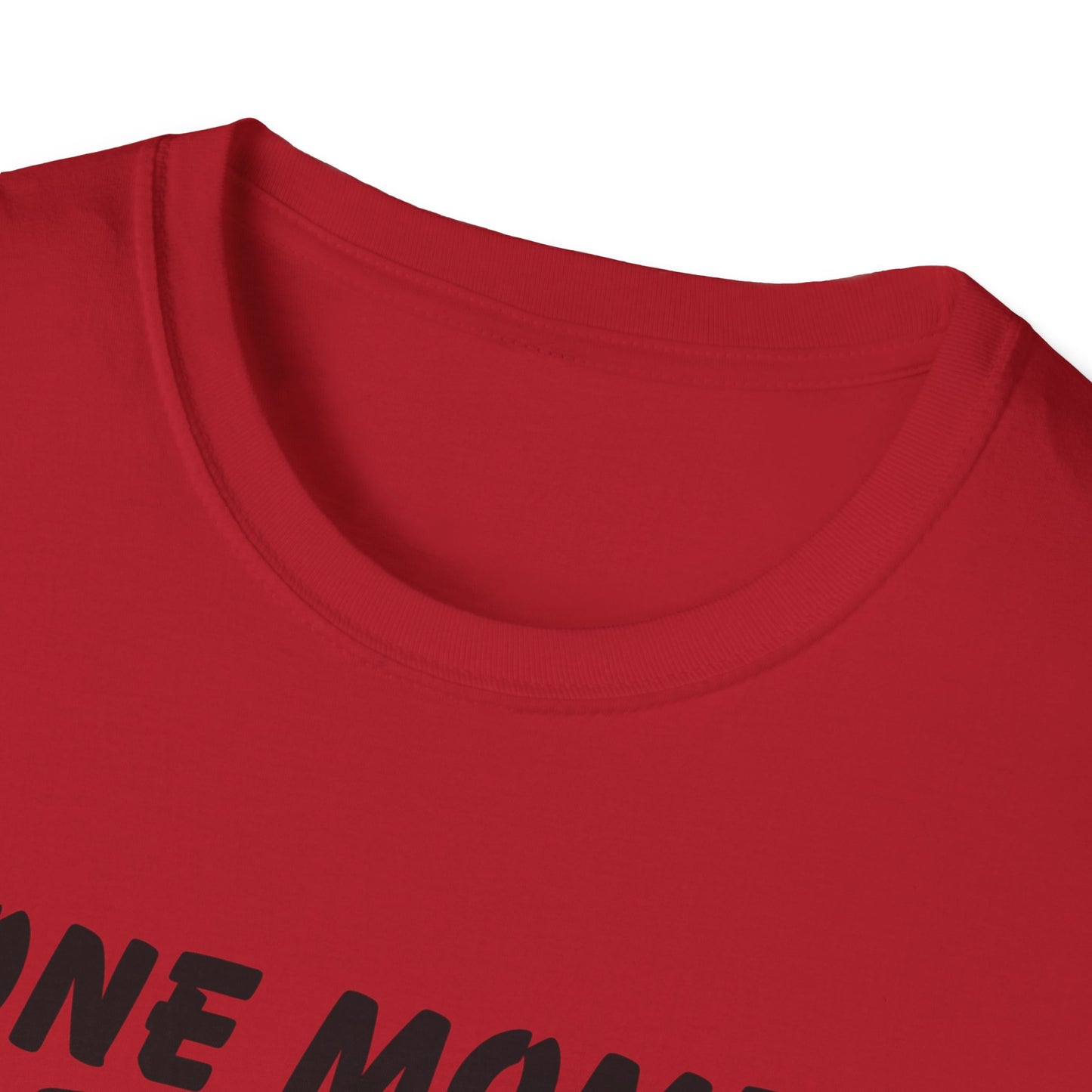 Inspirational Unisex Softstyle T-Shirt - "One Moment With Jesus Can Change Your Life Forever"