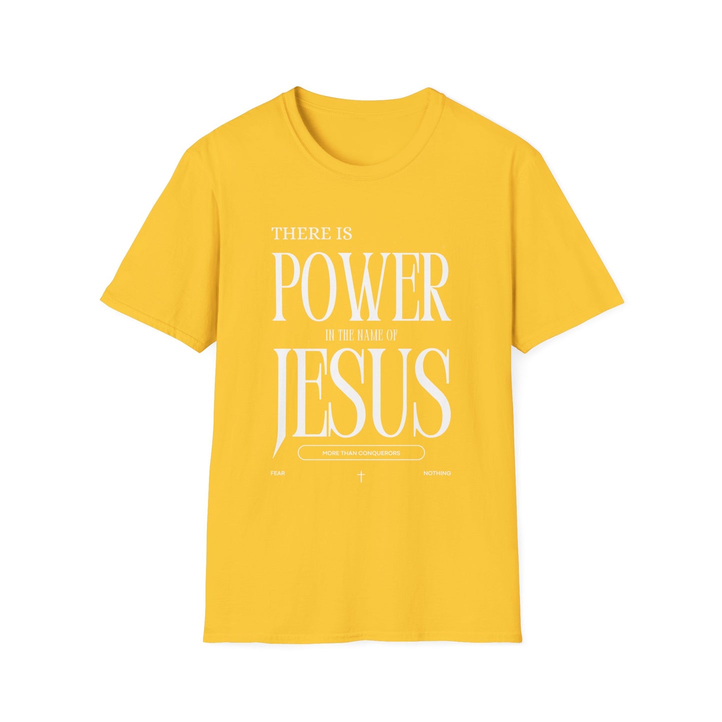 There Is Power In the Name Unisex Softstyle T-Shirt - Comfortable Casual Wear for Everyday Adventures