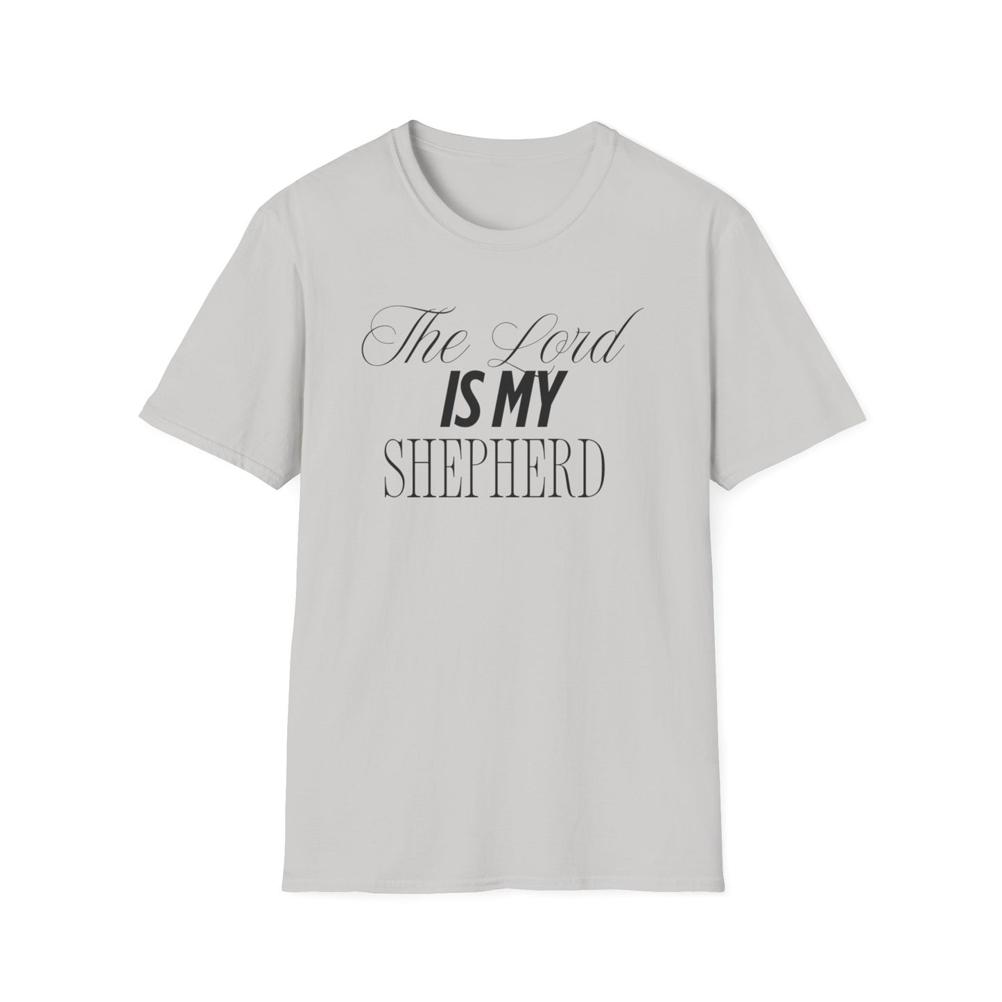 The Lord Is My Shepherd Unisex Softstyle T-Shirt - Faith-Inspired Apparel