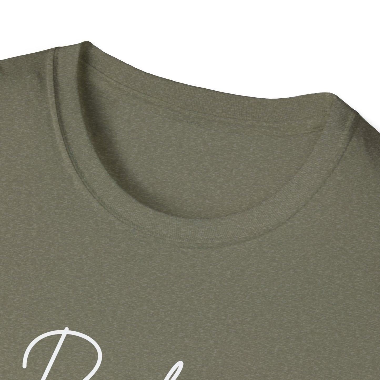Inspirational Unisex Softstyle T-Shirt - 'I Believe' Faith Design