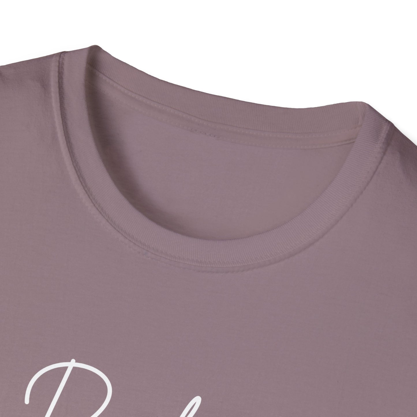 Inspirational Unisex Softstyle T-Shirt - 'I Believe' Faith Design