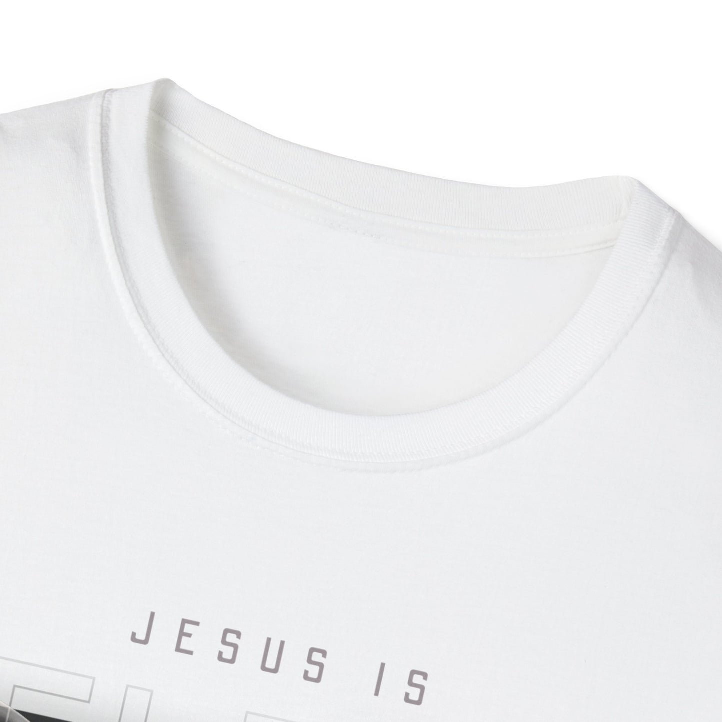 Trendy Unisex Softstyle T-Shirt - 'Jesus Is Melting' Graphic Tee