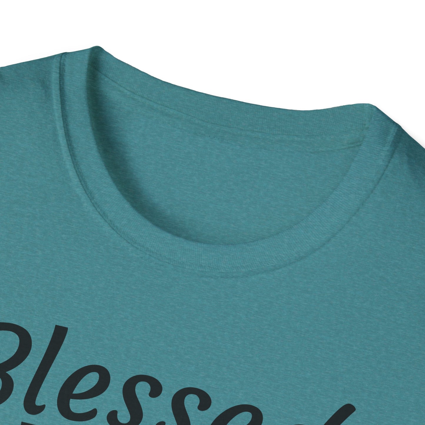 Blessed by God Unisex Softstyle T-Shirt - Faith, Marriage, Protection, Spiritual Gift, Christian Apparel