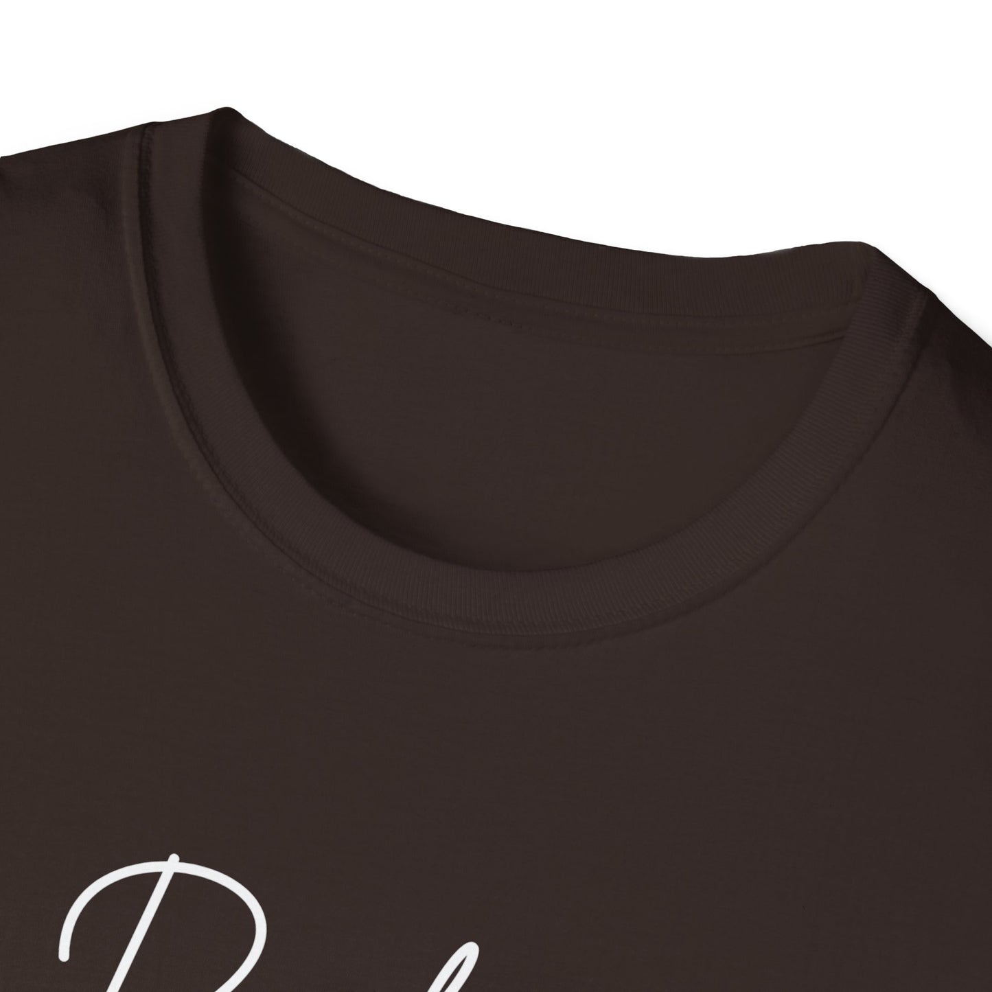 Inspirational Unisex Softstyle T-Shirt - 'I Believe' Faith Design