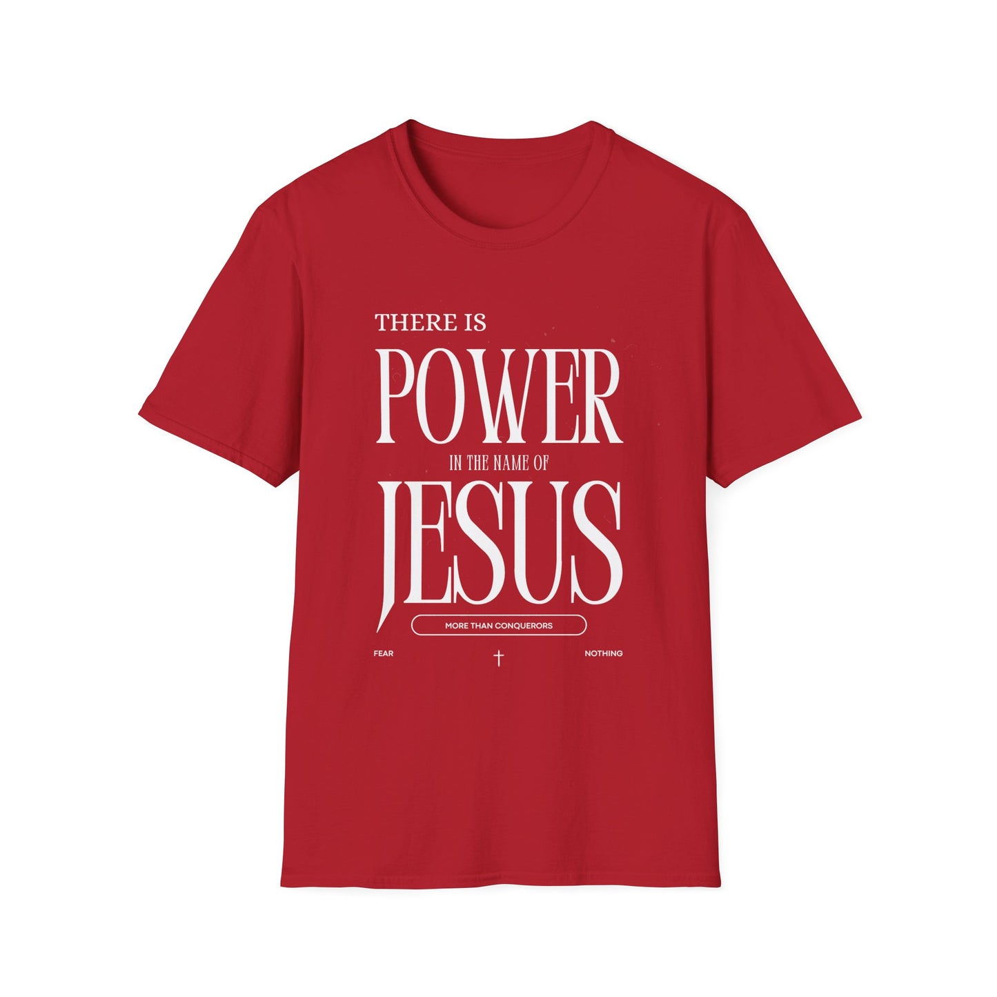 There Is Power In the Name Unisex Softstyle T-Shirt - Comfortable Casual Wear for Everyday Adventures