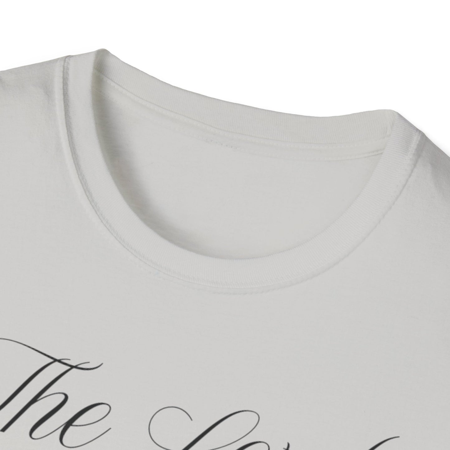 The Lord Is My Shepherd Unisex Softstyle T-Shirt - Faith-Inspired Apparel