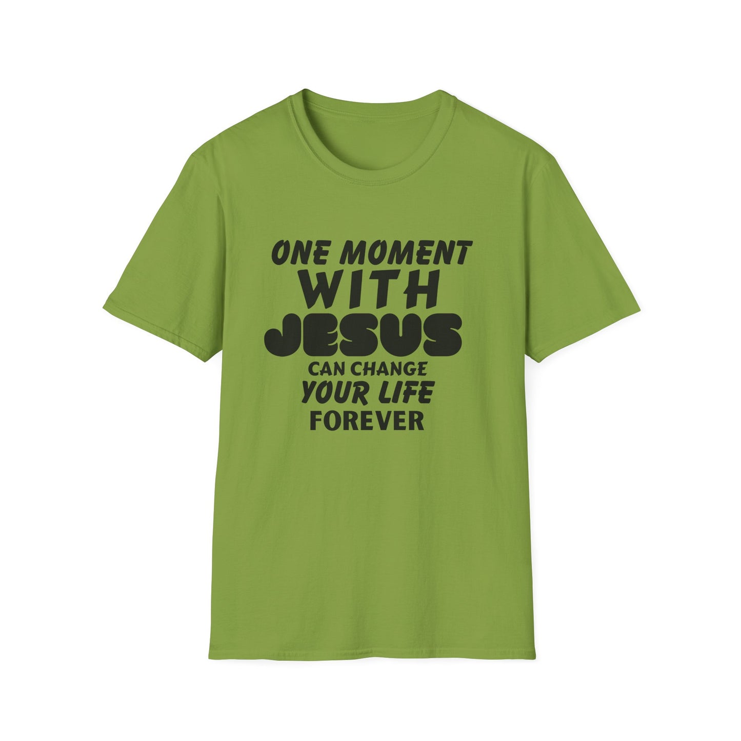 One Moment With Jesus T-Shirt - Softstyle Unisex Tee