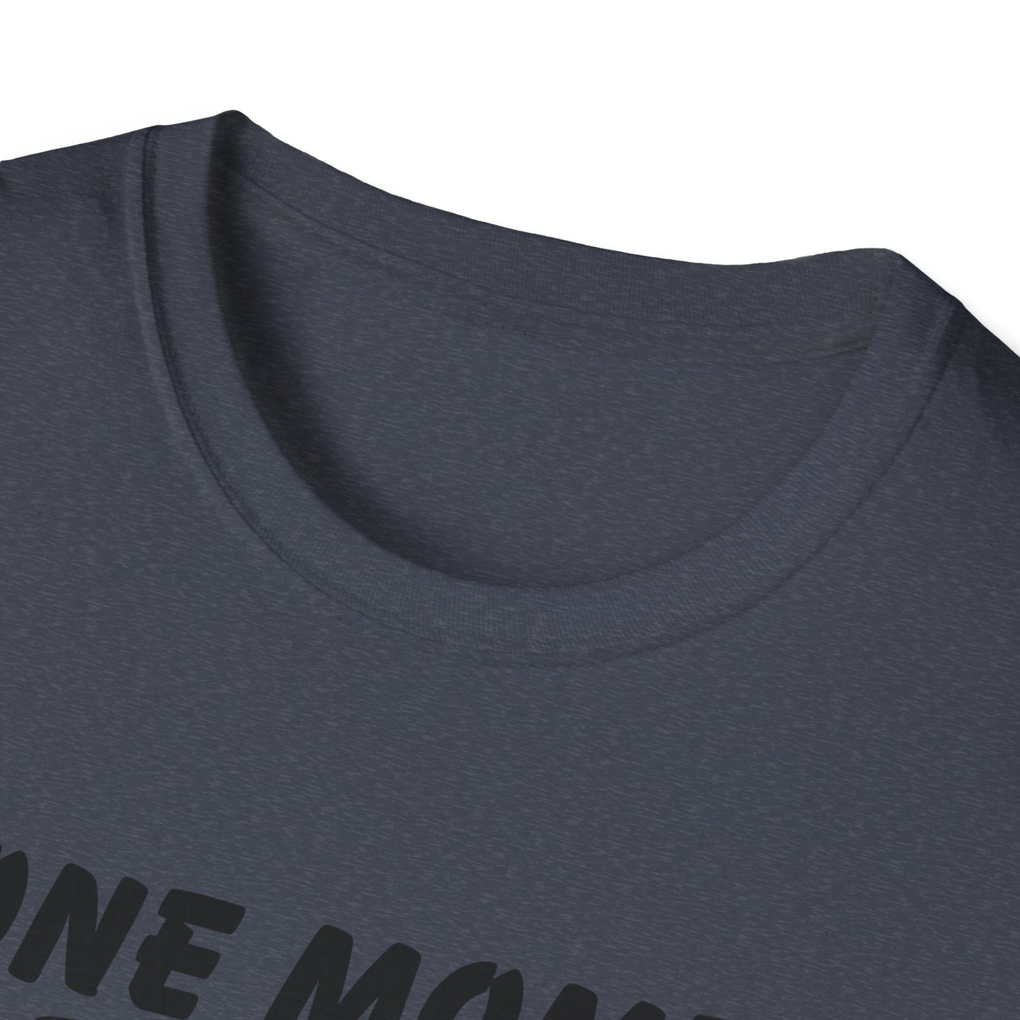 Inspirational Unisex Softstyle T-Shirt - "One Moment With Jesus Can Change Your Life Forever"