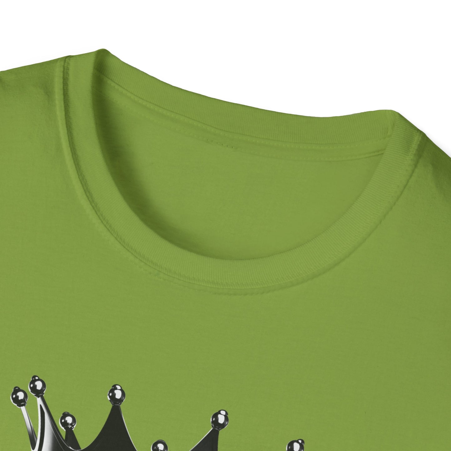 Empowering Crown T-Shirt - Unisex Softstyle Tee with Inspirational Quote