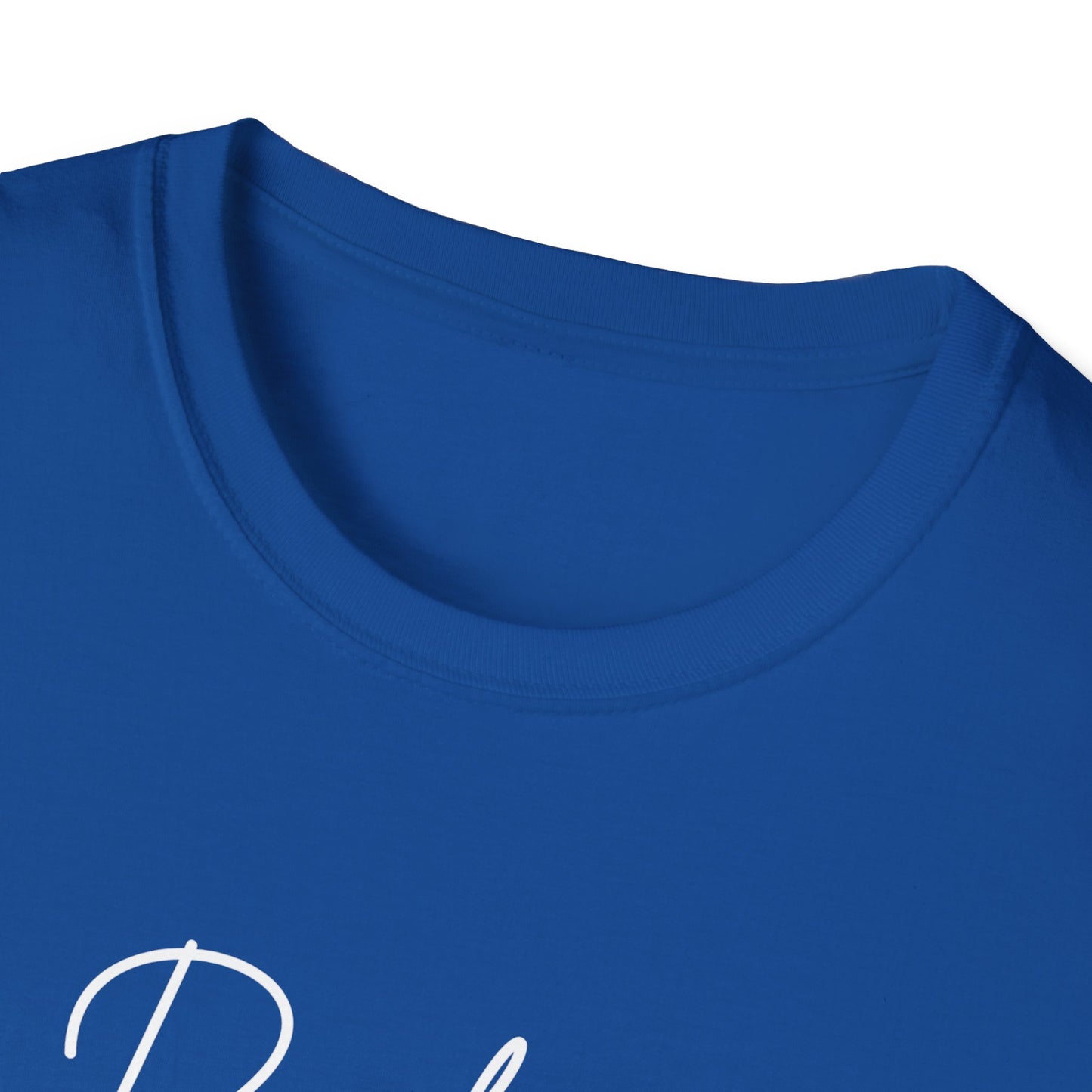 Inspirational Unisex Softstyle T-Shirt - 'I Believe' Faith Design