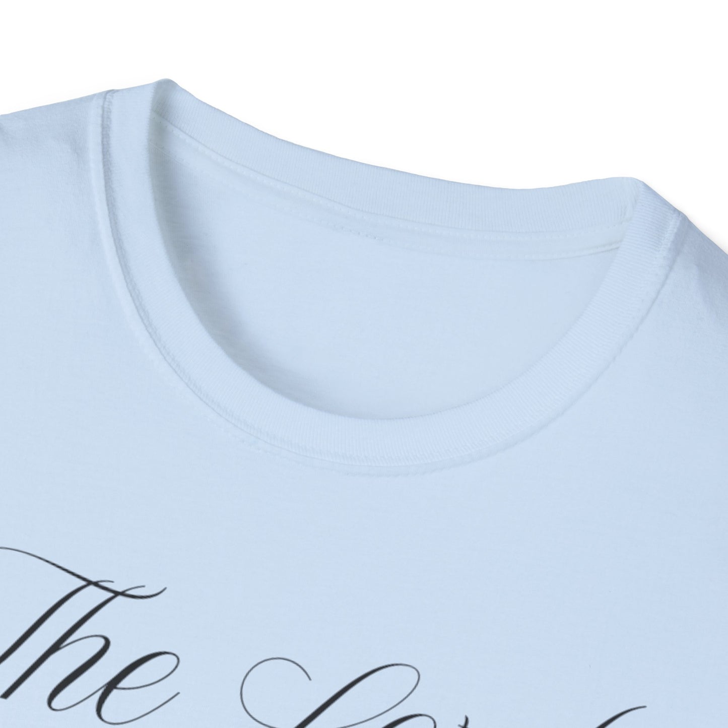 The Lord Is My Shepherd Unisex Softstyle T-Shirt - Faith-Inspired Apparel