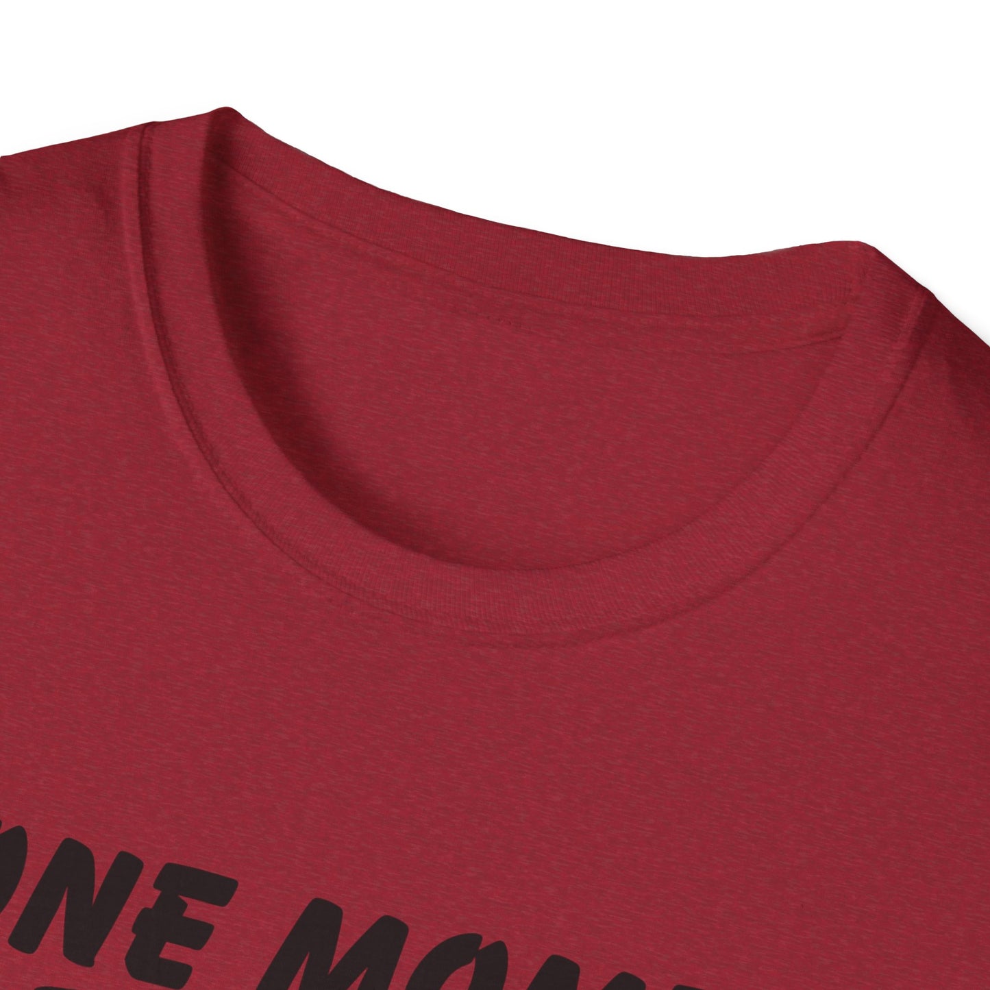 Inspirational Unisex Softstyle T-Shirt - "One Moment With Jesus Can Change Your Life Forever"