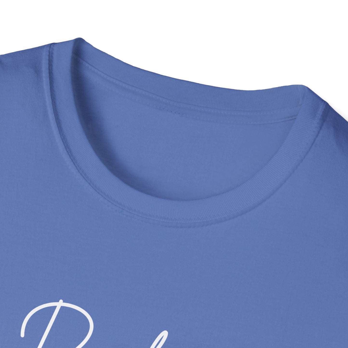 Inspirational Unisex Softstyle T-Shirt - 'I Believe' Faith Design