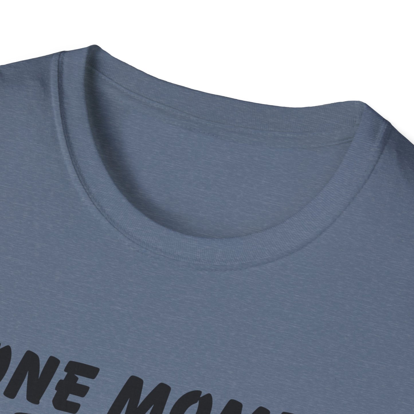 Inspirational Unisex Softstyle T-Shirt - "One Moment With Jesus Can Change Your Life Forever"