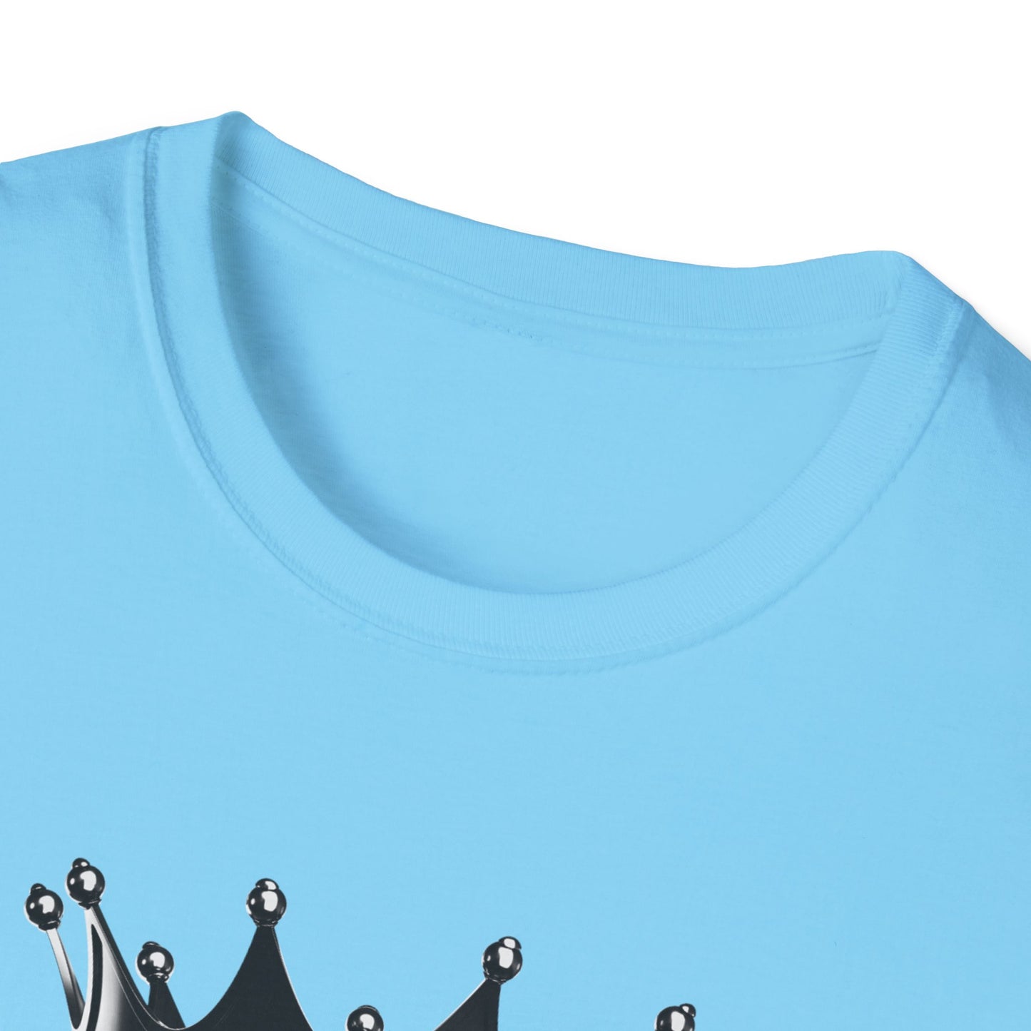 Empowering Crown T-Shirt - Unisex Softstyle Tee with Inspirational Quote