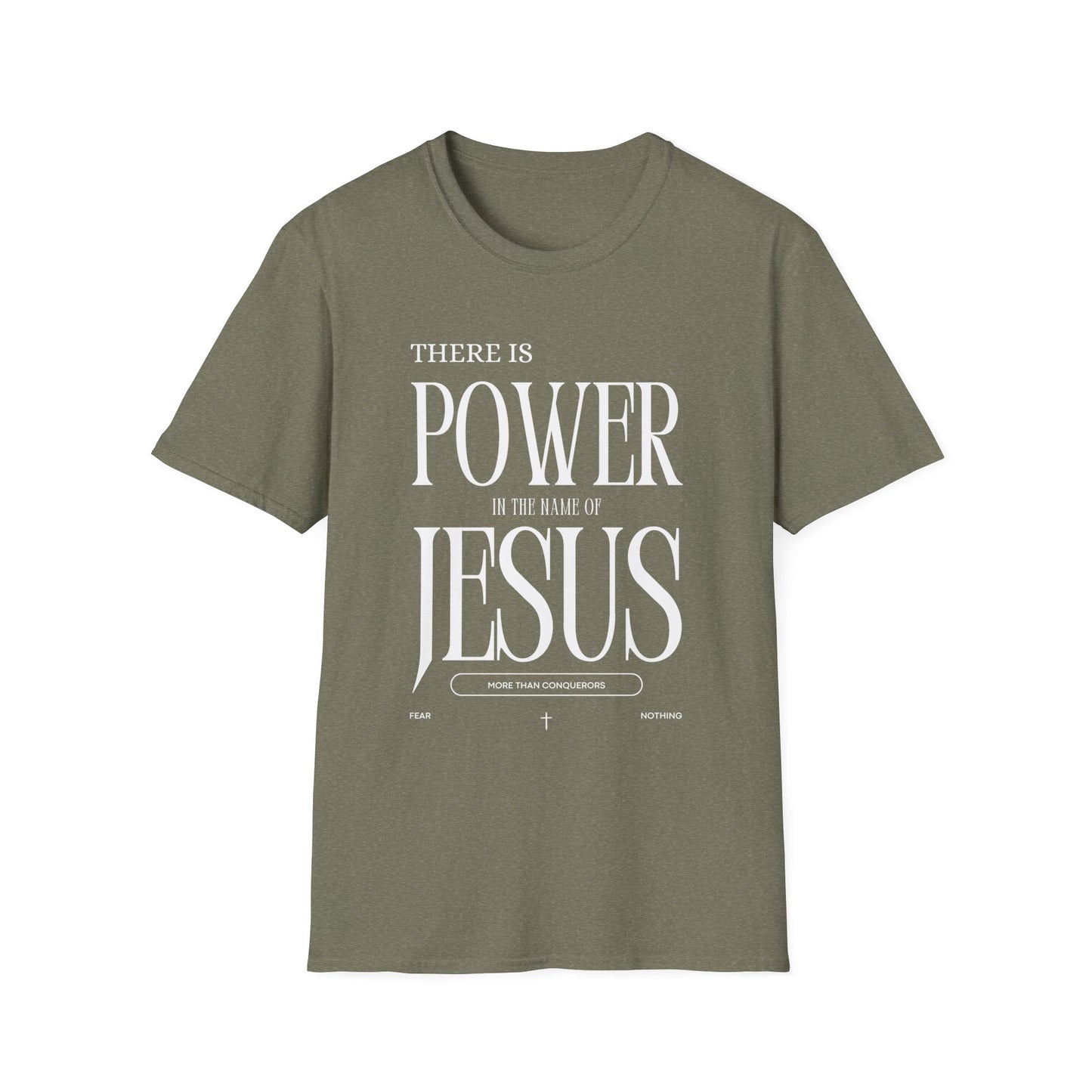 There Is Power In the Name Unisex Softstyle T-Shirt - Comfortable Casual Wear for Everyday Adventures