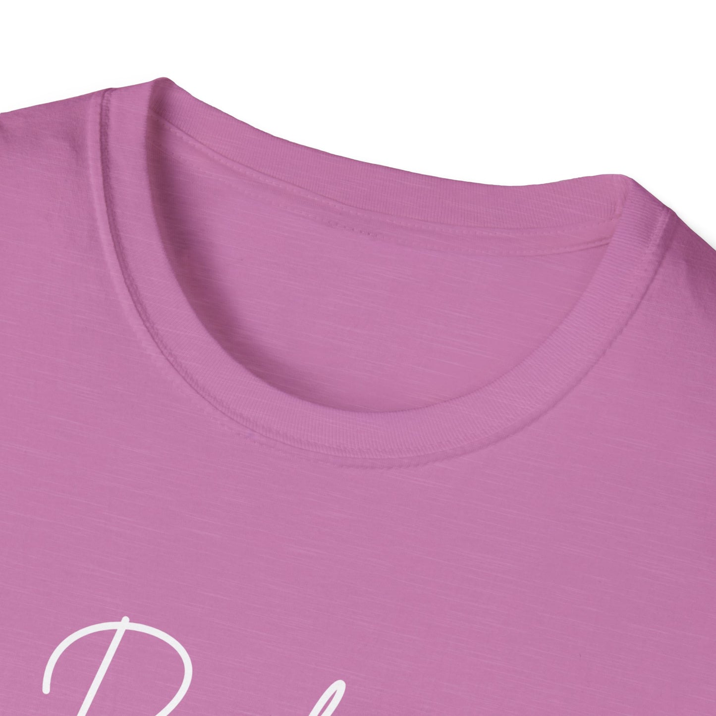 Inspirational Unisex Softstyle T-Shirt - 'I Believe' Faith Design