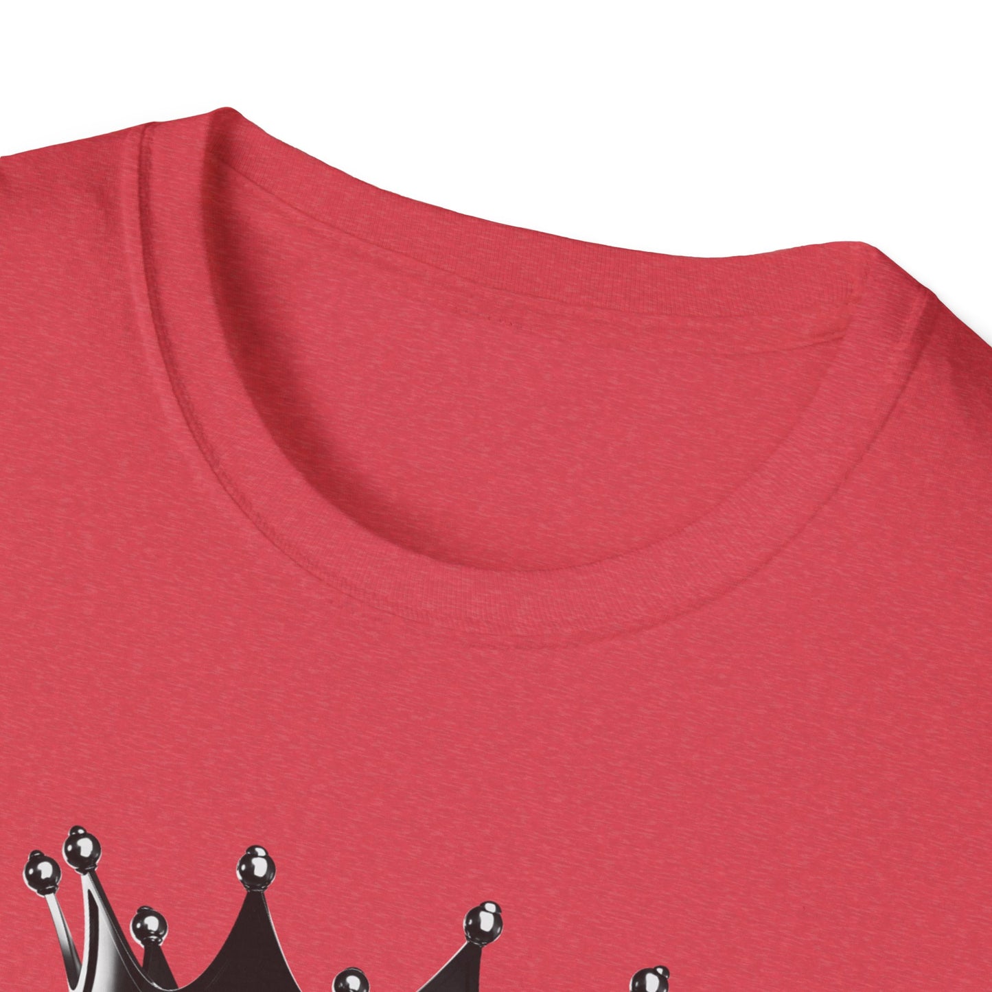 Empowering Crown T-Shirt - Unisex Softstyle Tee with Inspirational Quote