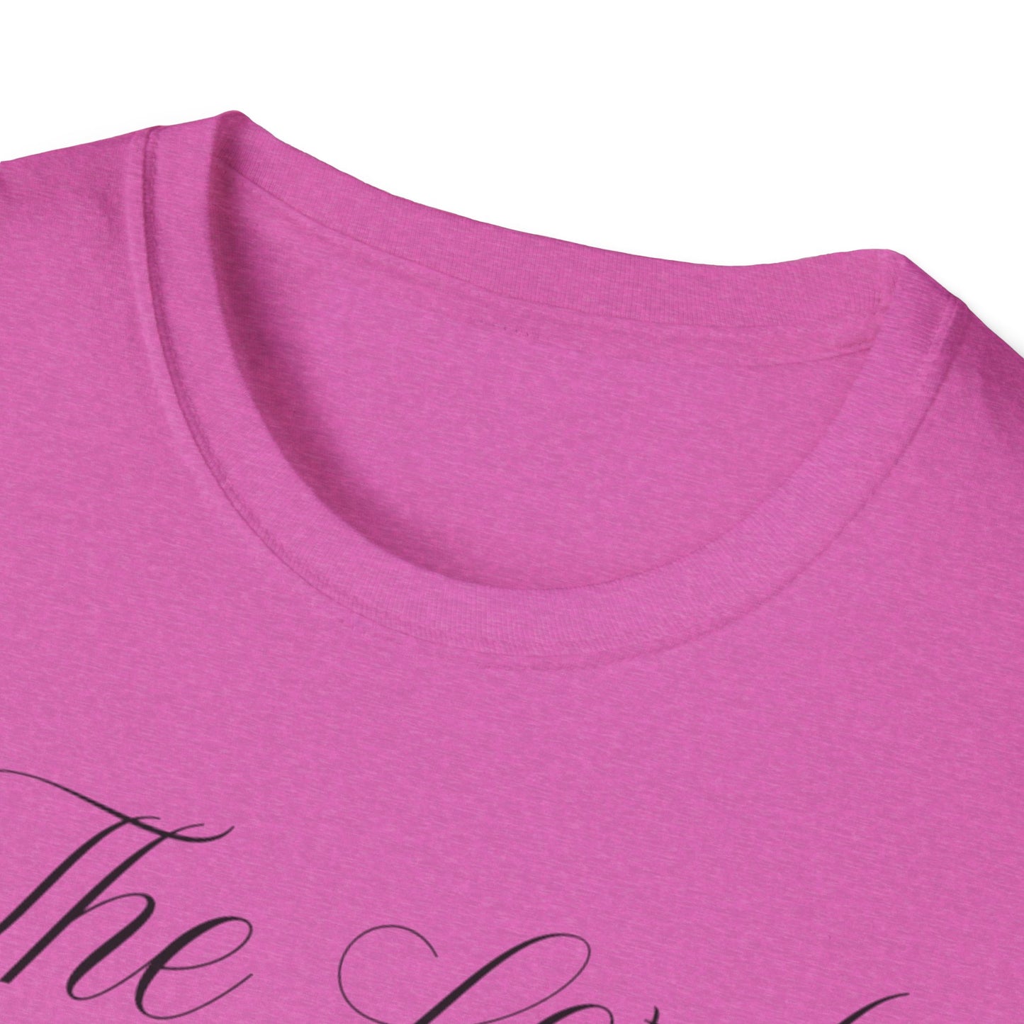 The Lord Is My Shepherd Unisex Softstyle T-Shirt - Faith-Inspired Apparel