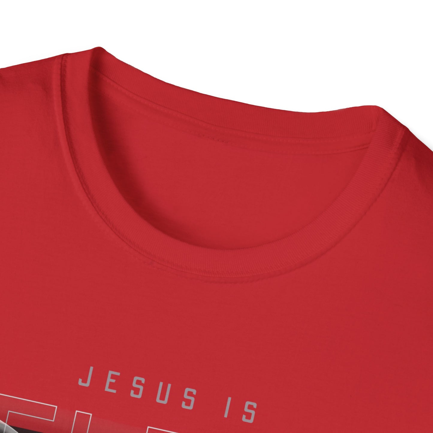 Trendy Unisex Softstyle T-Shirt - 'Jesus Is Melting' Graphic Tee