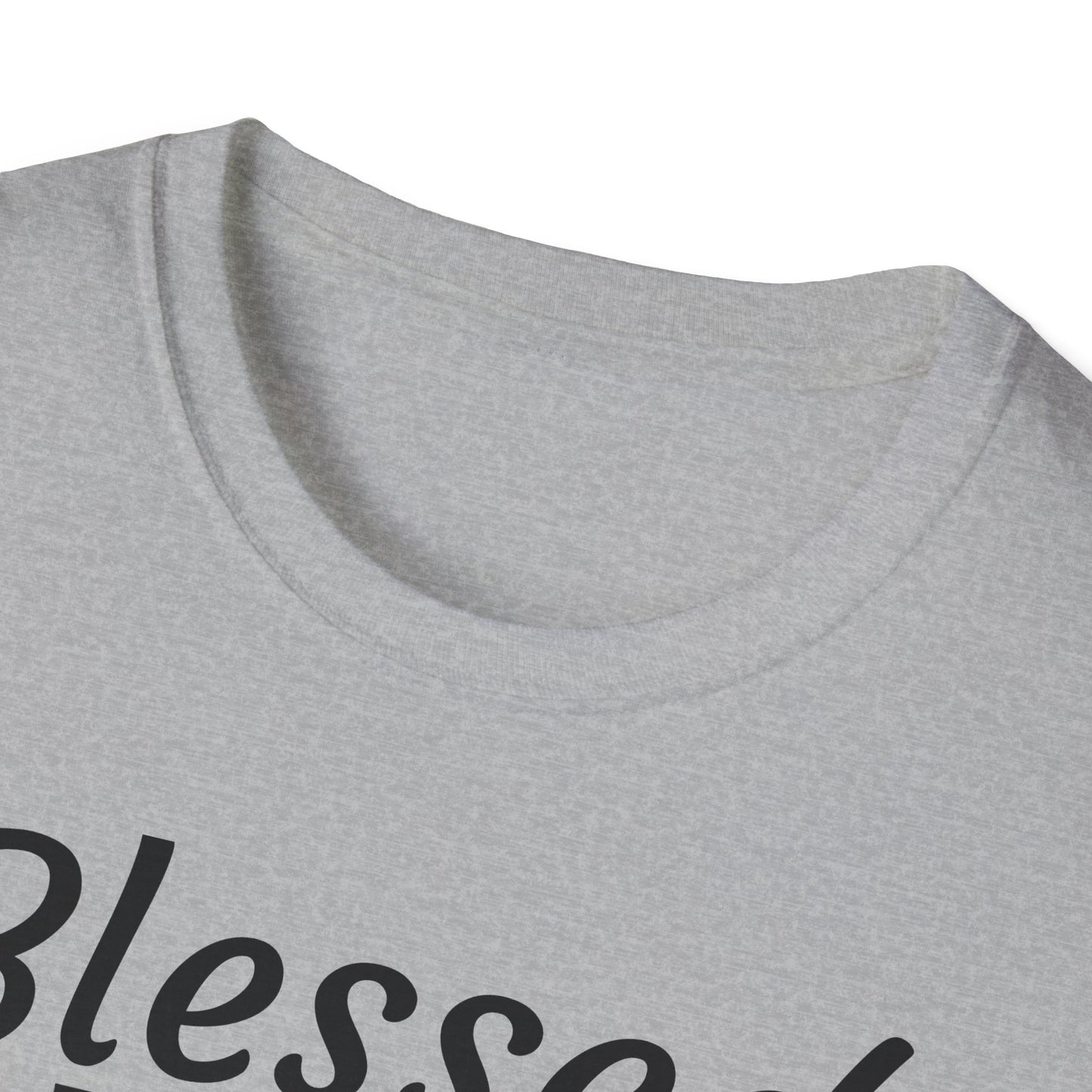 Blessed by God Unisex Softstyle T-Shirt - Faith, Marriage, Protection, Spiritual Gift, Christian Apparel