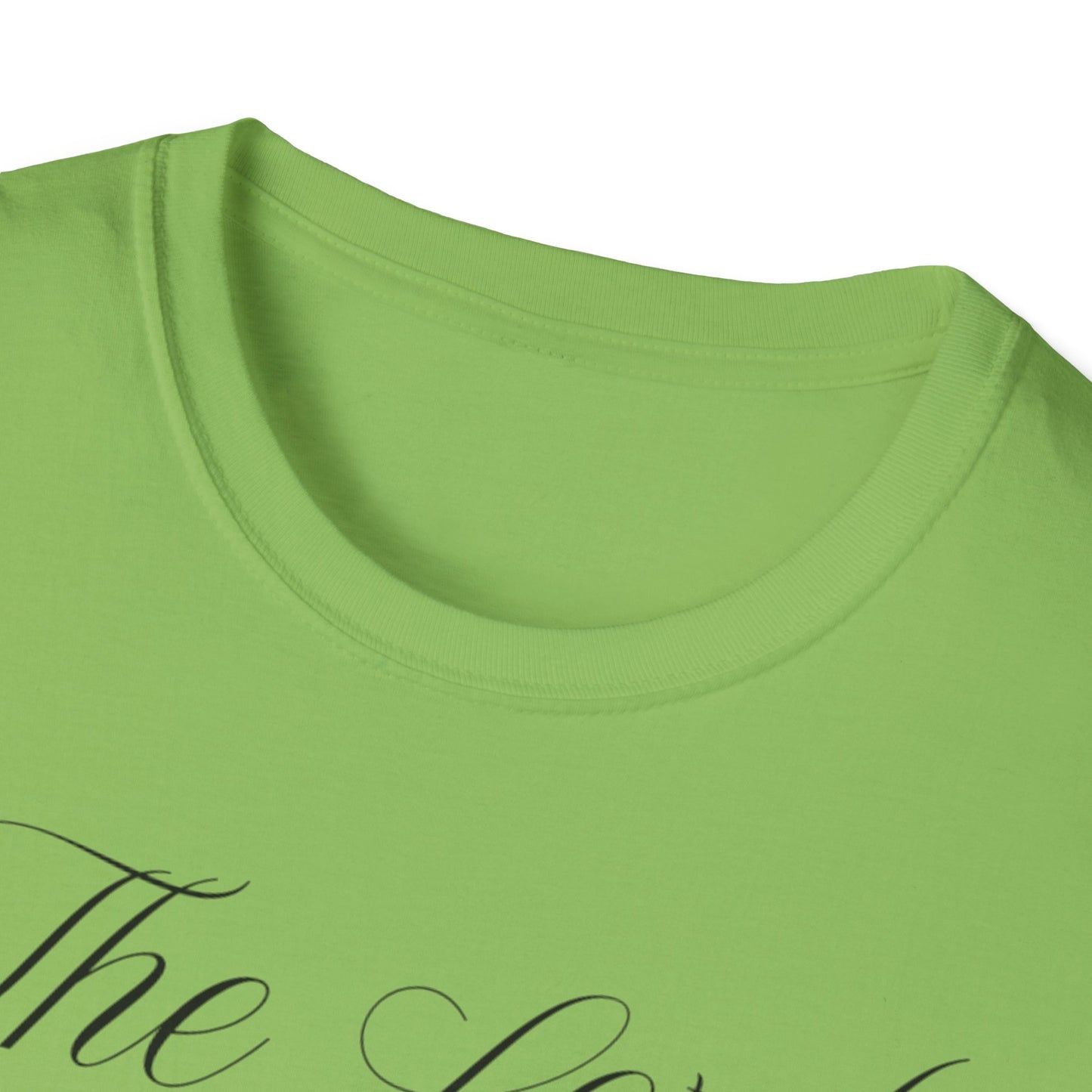 The Lord Is My Shepherd Unisex Softstyle T-Shirt - Faith-Inspired Apparel