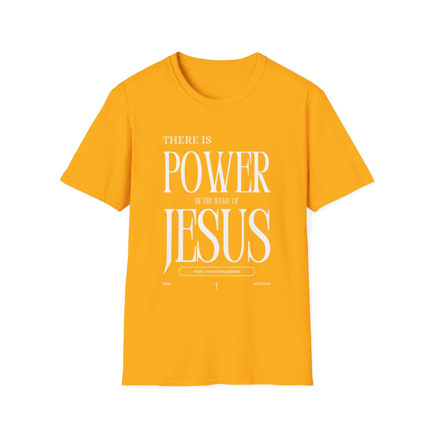 There Is Power In the Name Unisex Softstyle T-Shirt - Comfortable Casual Wear for Everyday Adventures