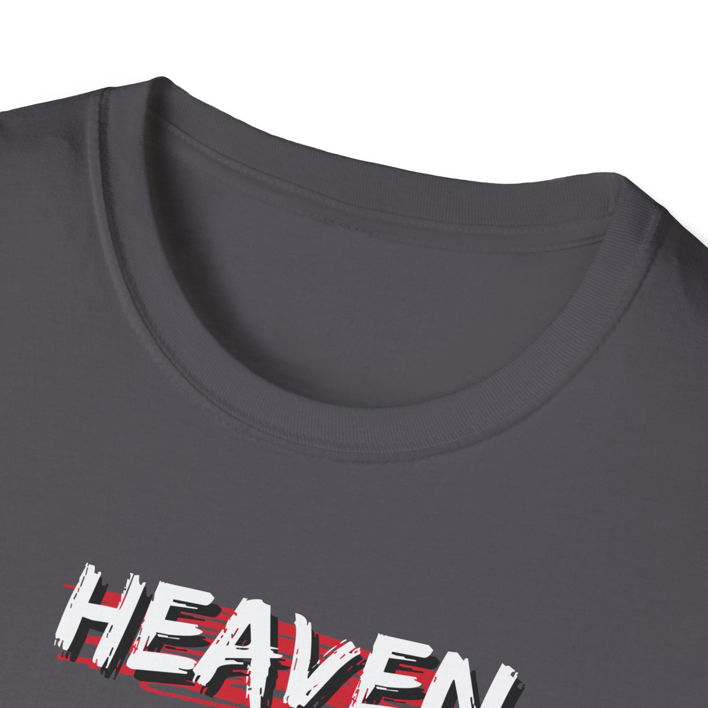 Copy of Heaven Recruiting Unisex Softstyle T-Shirt - Trendy Graphic Tee for Spiritual Enthusiasts
