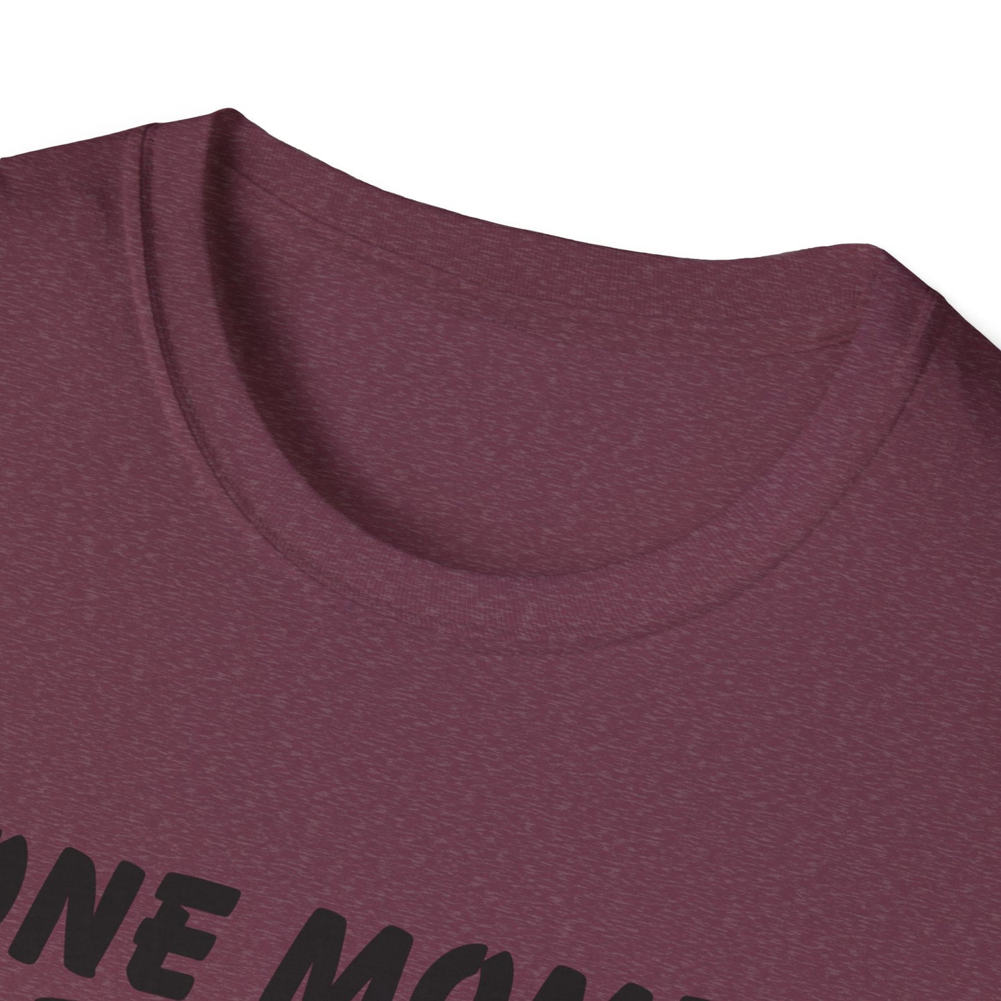Inspirational Unisex Softstyle T-Shirt - "One Moment With Jesus Can Change Your Life Forever"