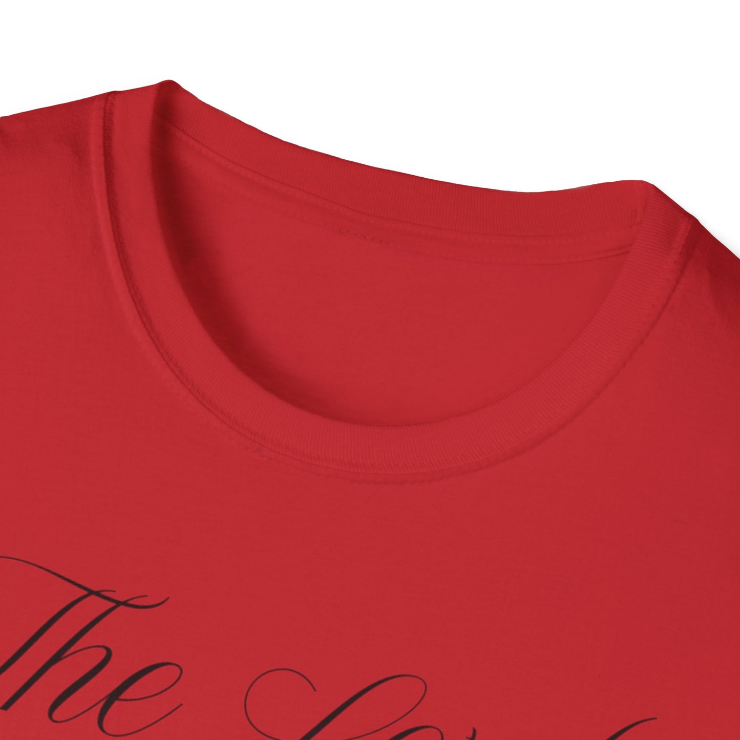 The Lord Is My Shepherd Unisex Softstyle T-Shirt - Faith-Inspired Apparel