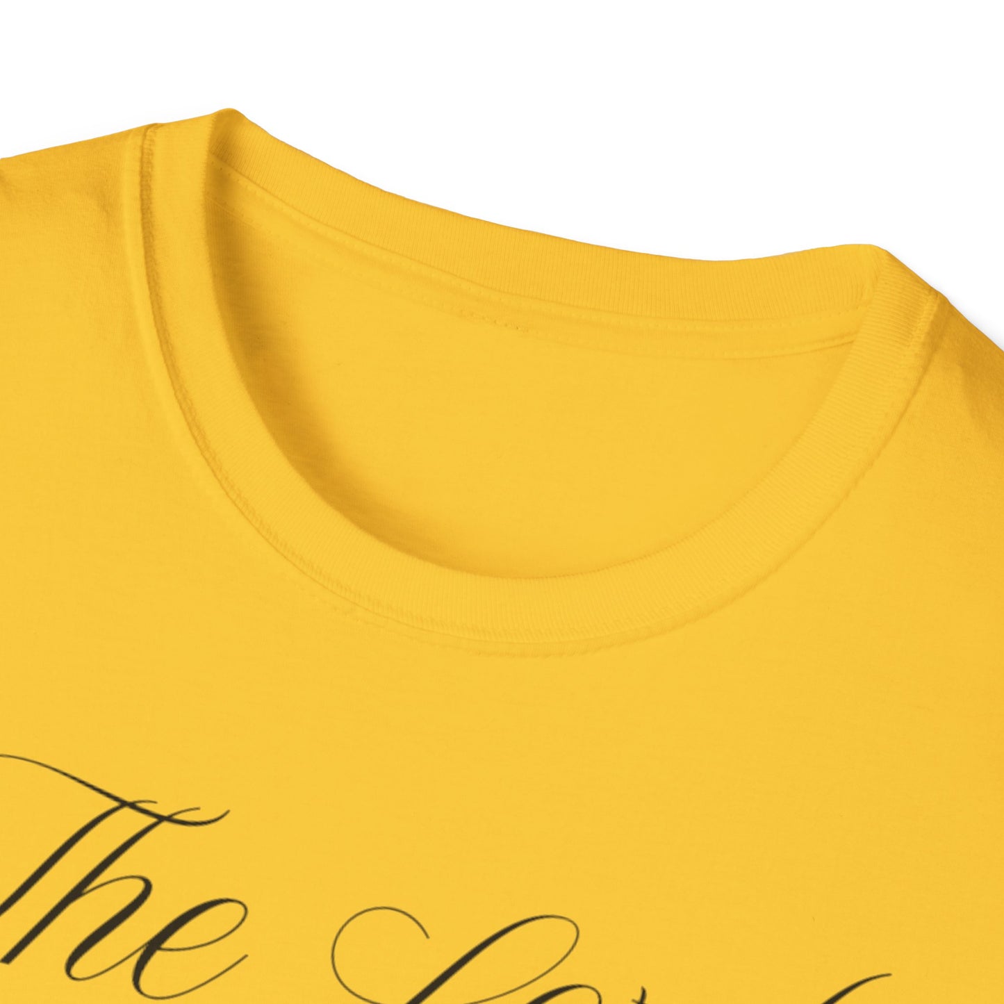 The Lord Is My Shepherd Unisex Softstyle T-Shirt - Faith-Inspired Apparel