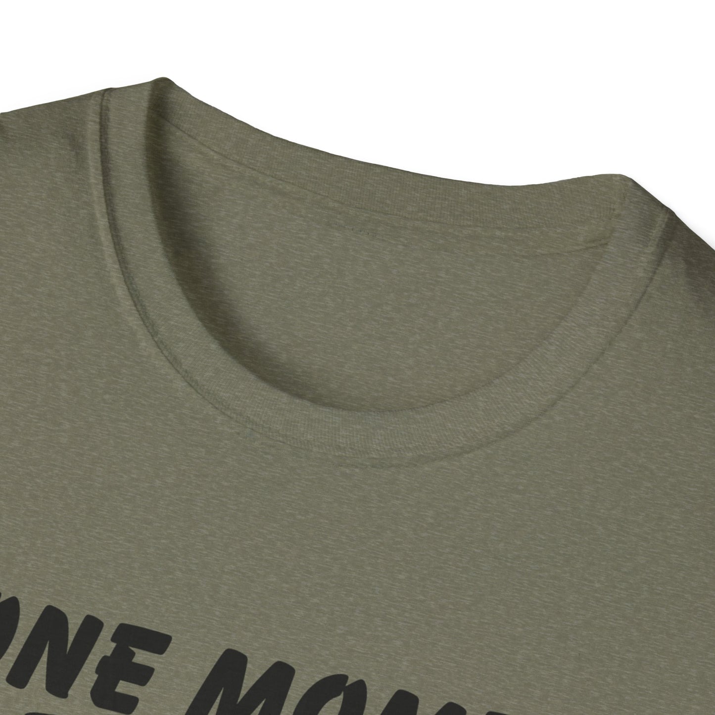 Inspirational Unisex Softstyle T-Shirt - "One Moment With Jesus Can Change Your Life Forever"