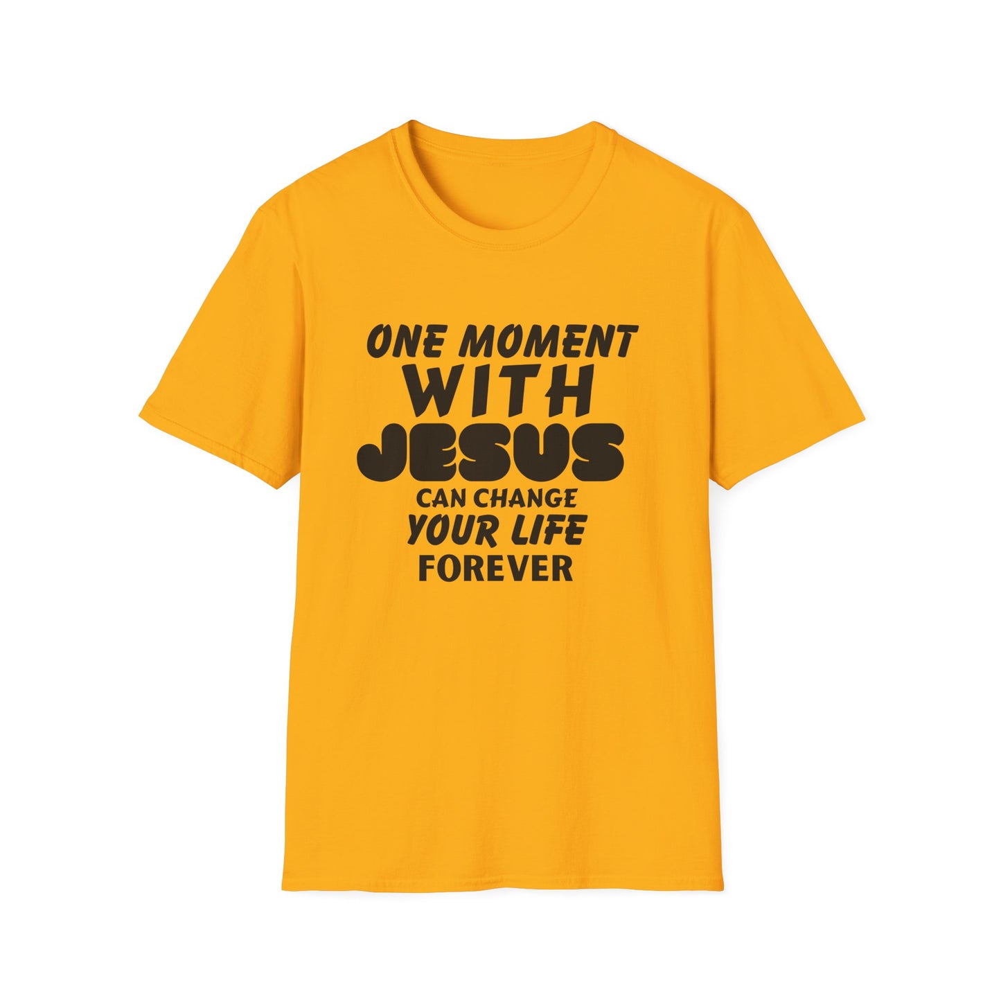 One Moment With Jesus T-Shirt - Softstyle Unisex Tee
