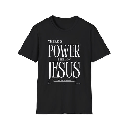 There Is Power In the Name Unisex Softstyle T-Shirt - Comfortable Casual Wear for Everyday Adventures