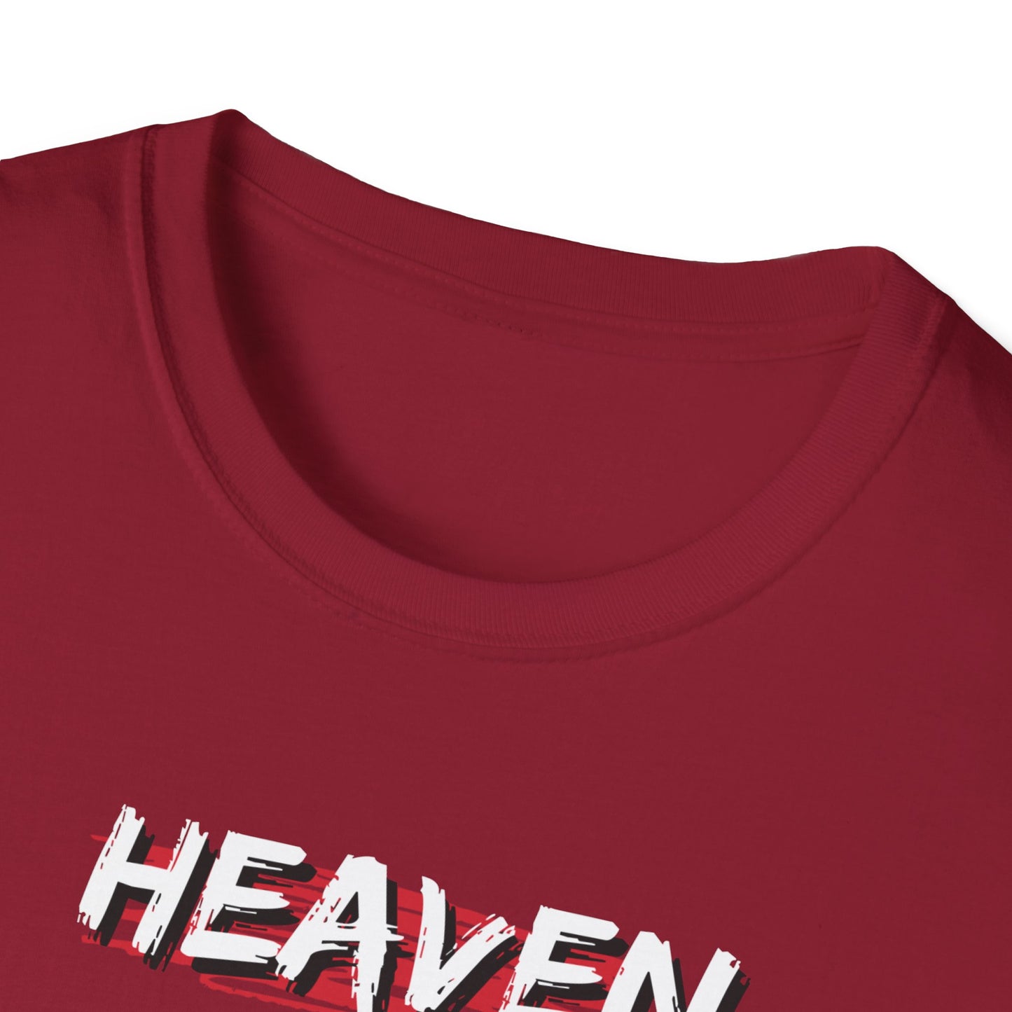 Copy of Heaven Recruiting Unisex Softstyle T-Shirt - Trendy Graphic Tee for Spiritual Enthusiasts
