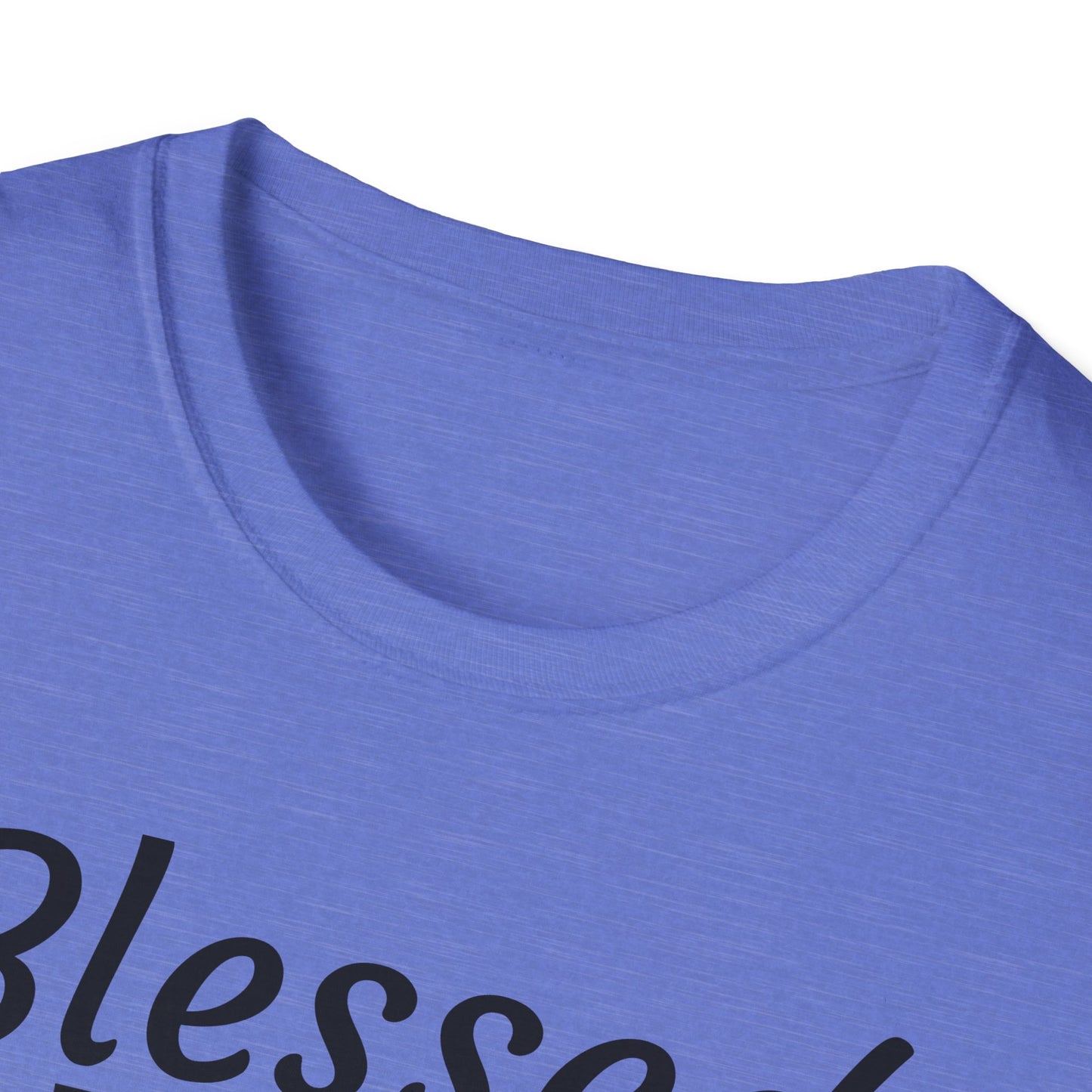 Blessed by God Unisex Softstyle T-Shirt - Faith, Marriage, Protection, Spiritual Gift, Christian Apparel