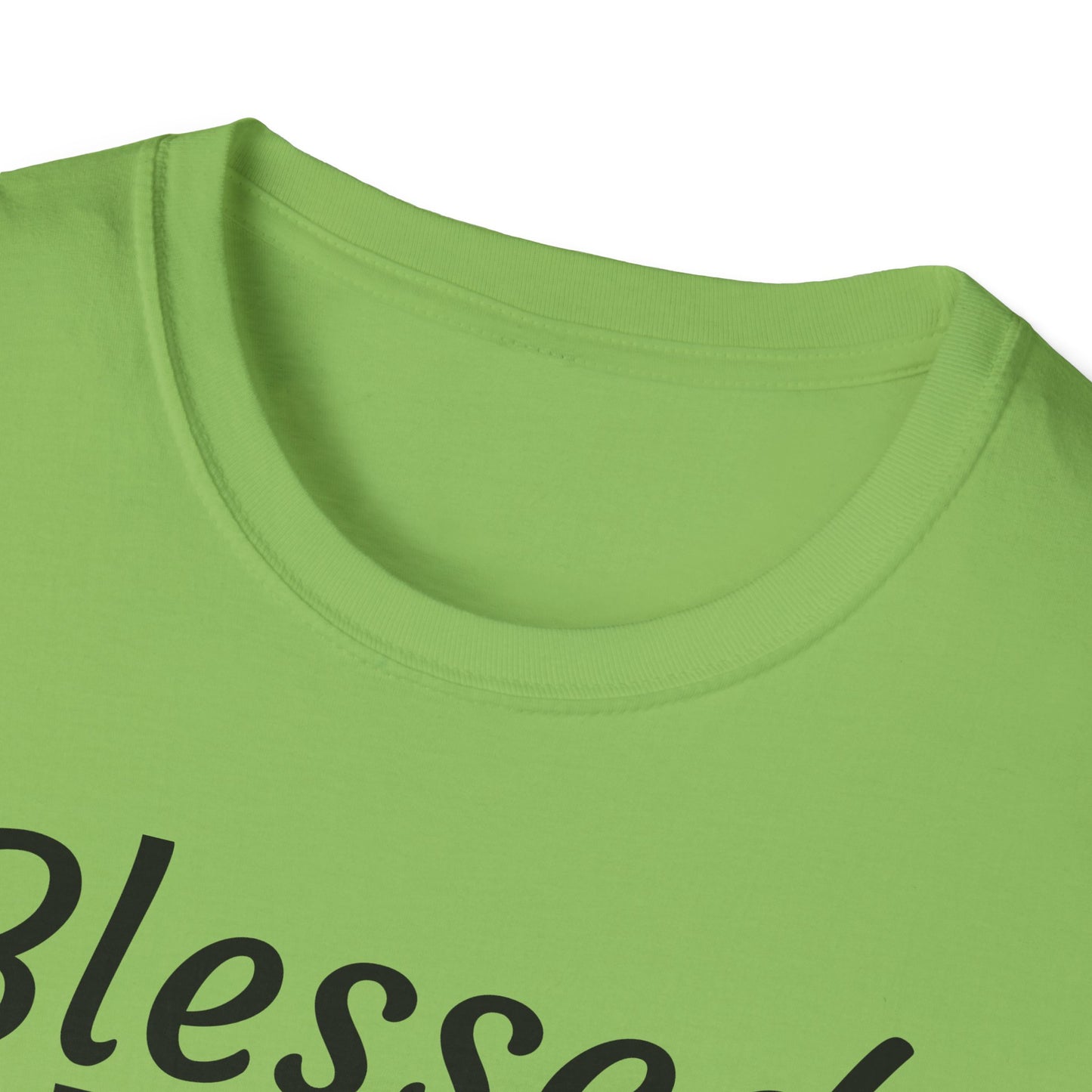 Blessed by God Unisex Softstyle T-Shirt - Faith, Marriage, Protection, Spiritual Gift, Christian Apparel