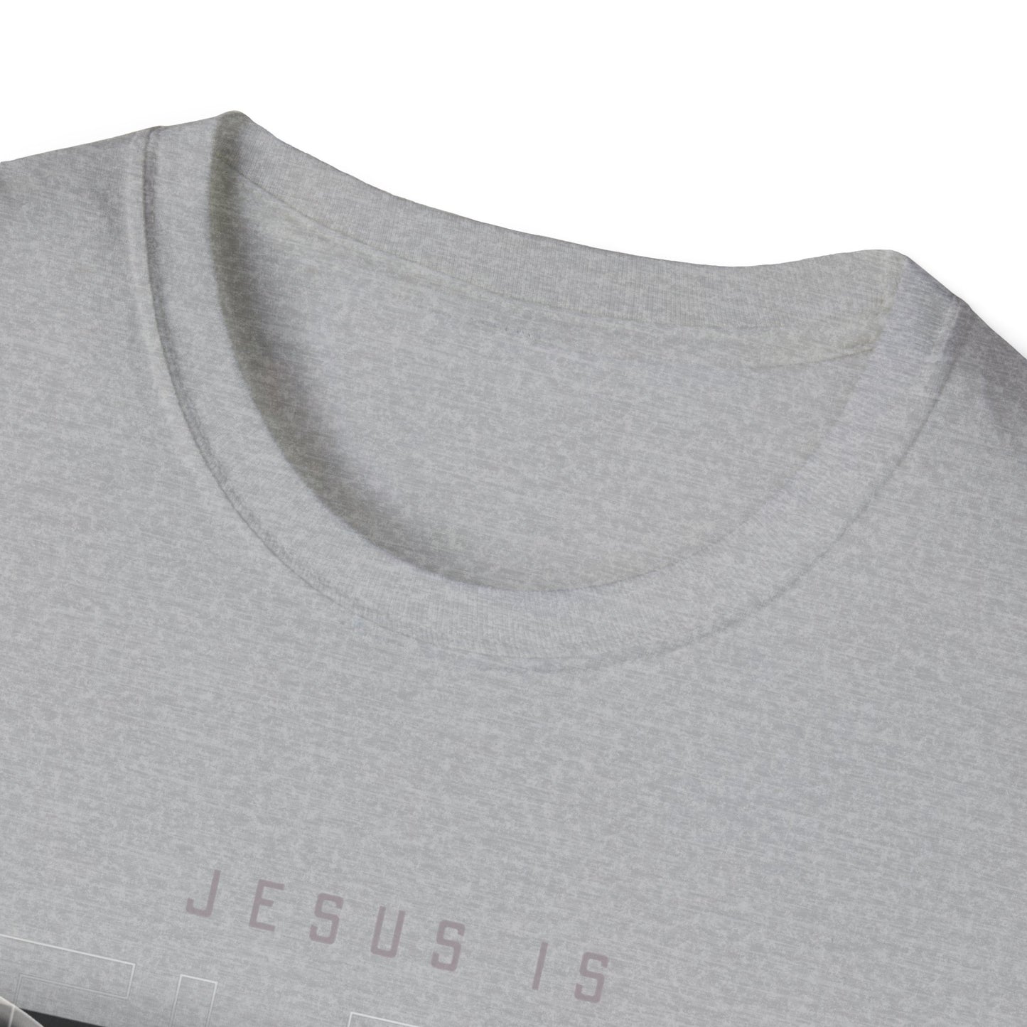 Trendy Unisex Softstyle T-Shirt - 'Jesus Is Melting' Graphic Tee
